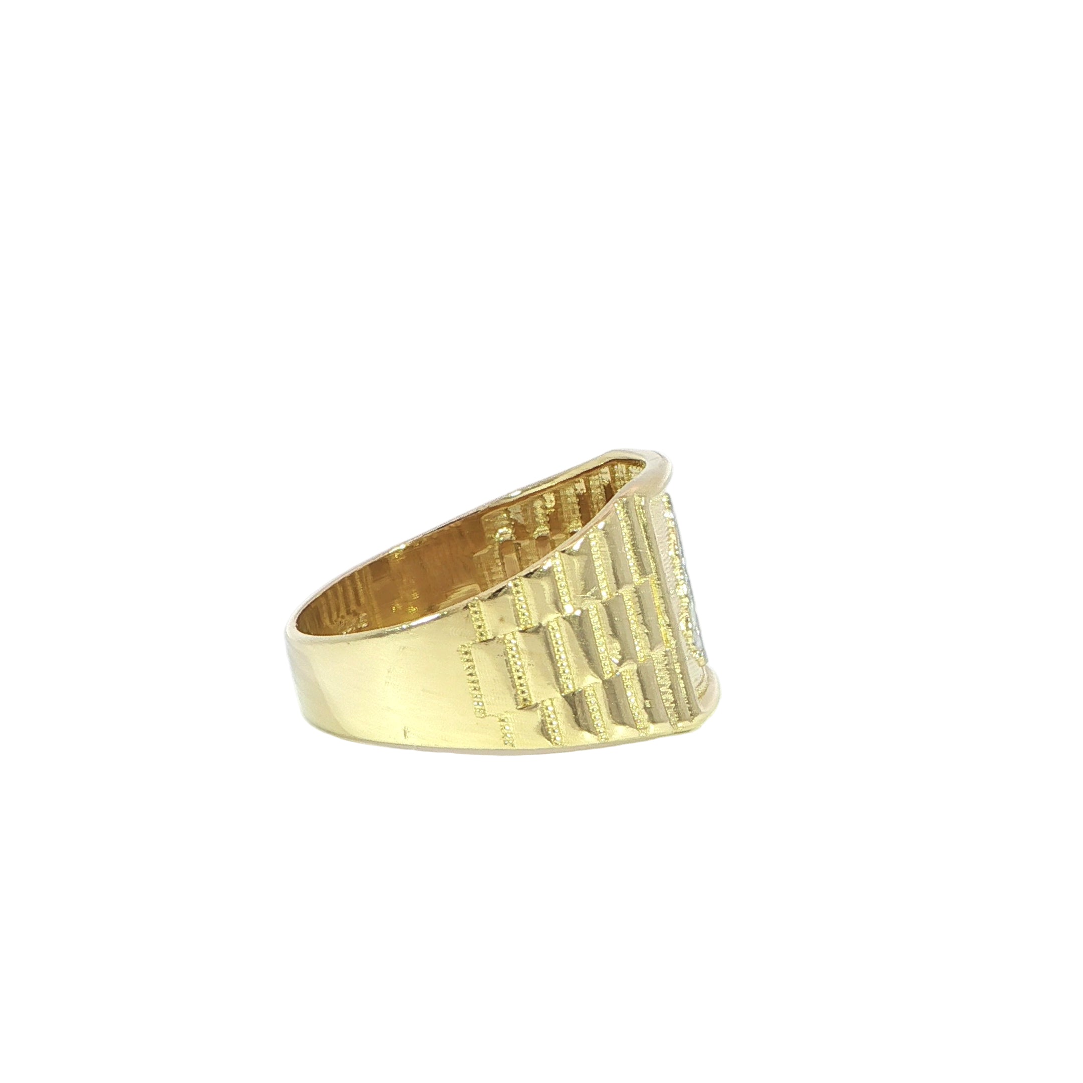 10K Gold Praying Hand Ring – 13.20mm