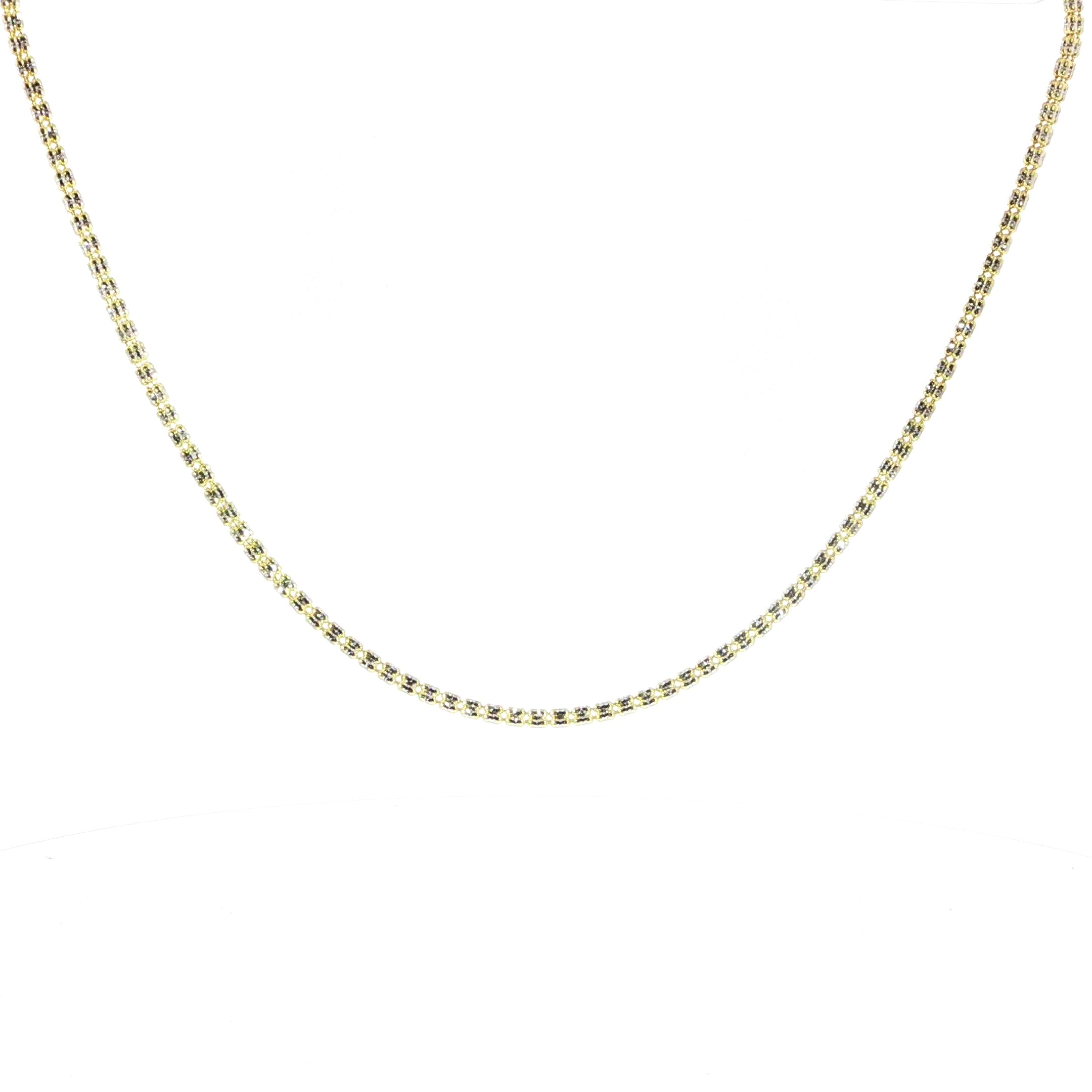 10K Yellow Gold Ice Chain - 2.6mm