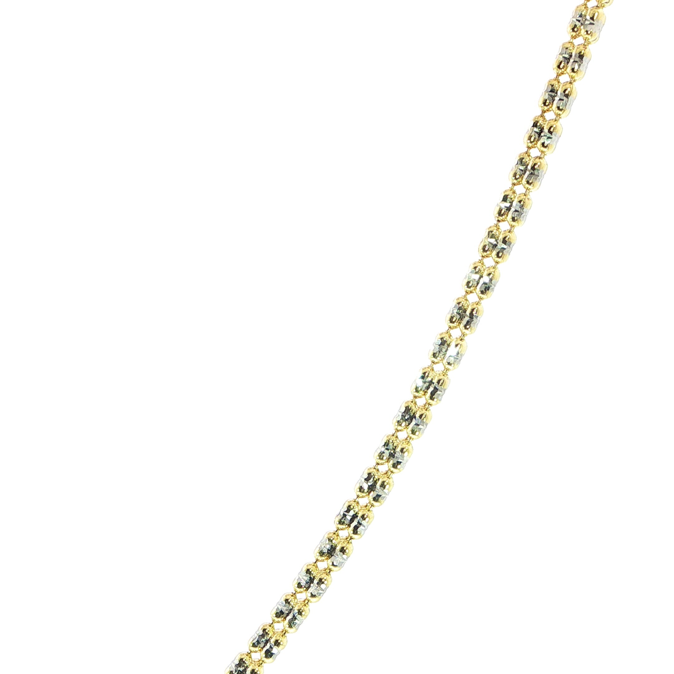 10K Yellow Gold Ice Chain - 2.6mm