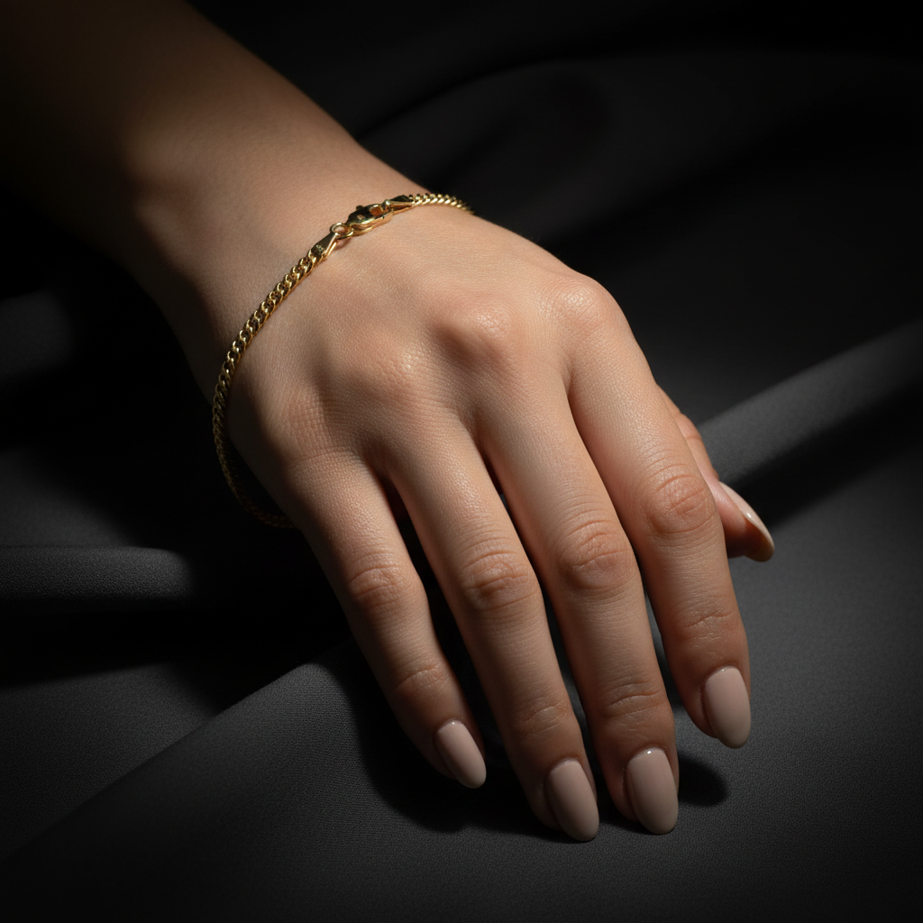 10K Cuban Gold Bracelet – 3MM