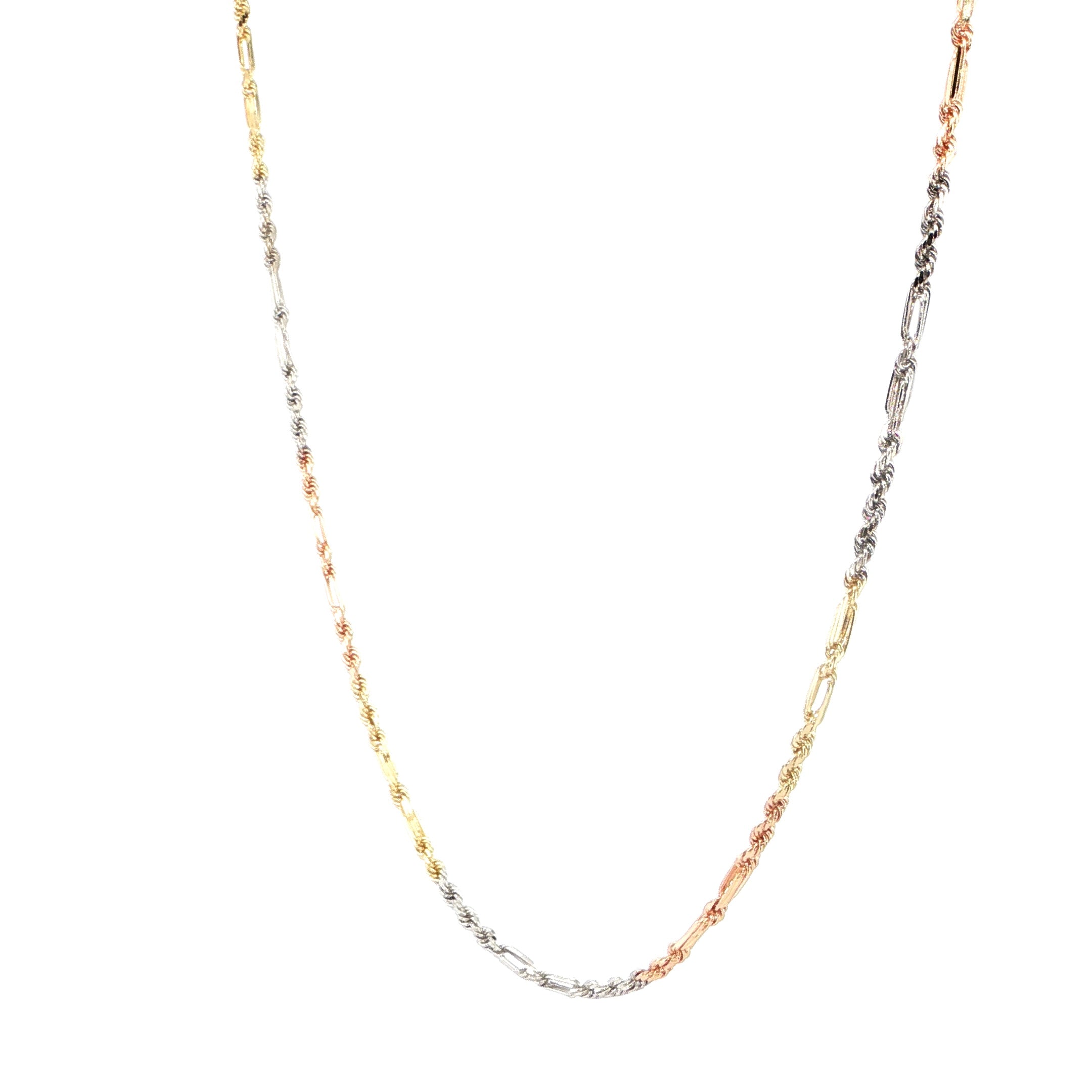 14K Solid Milano Chain - 3.2MM