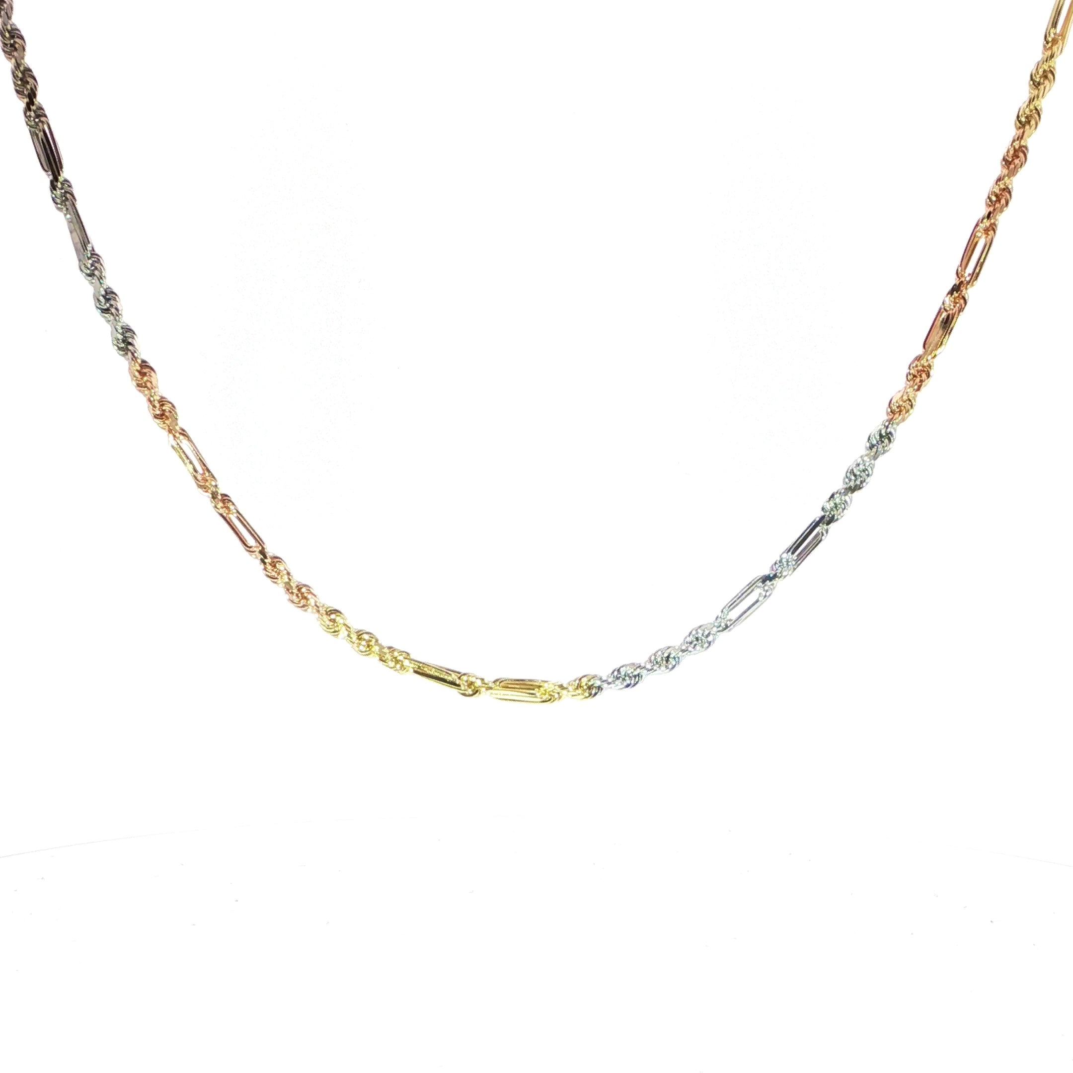 14K Solid Milano Chain - 3.2MM