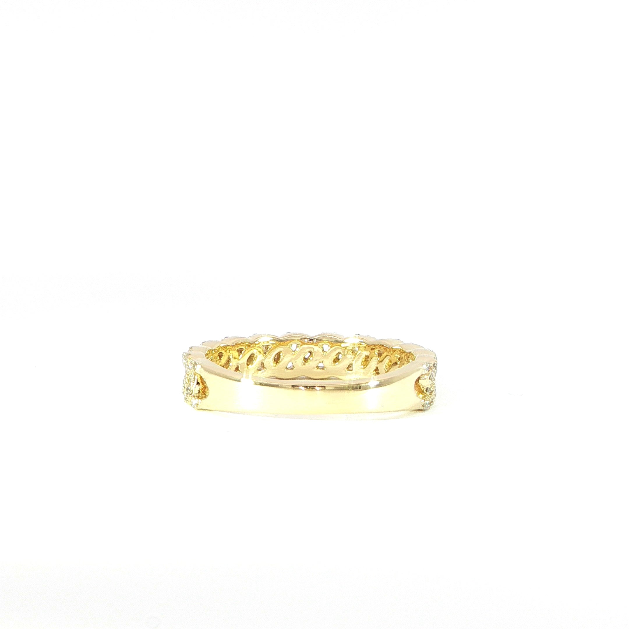 14K Diamond Band - 0.37ctw