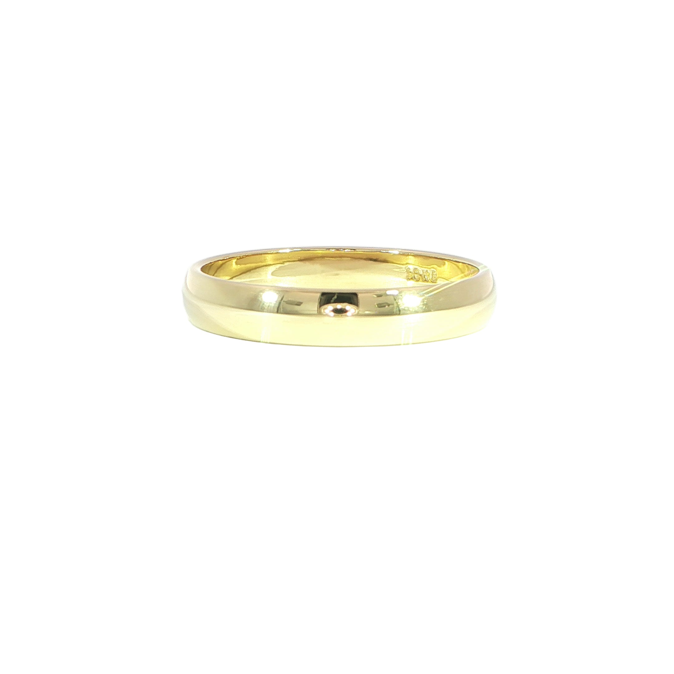 14K Solid Yellow Gold Comfort Fit Band - 5MM