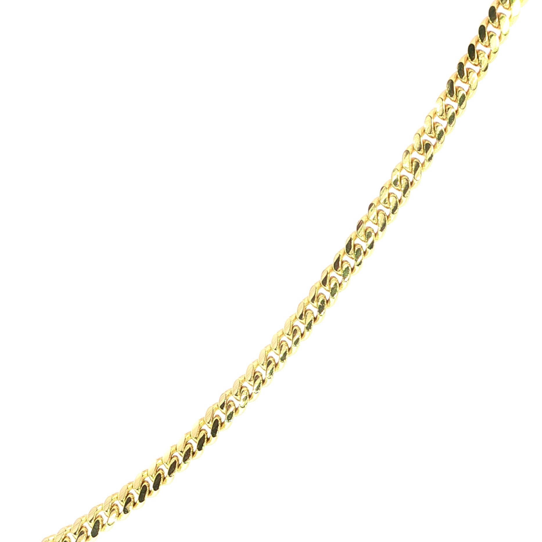 10K Gold Mini Miami Cuban Chain - 3MM