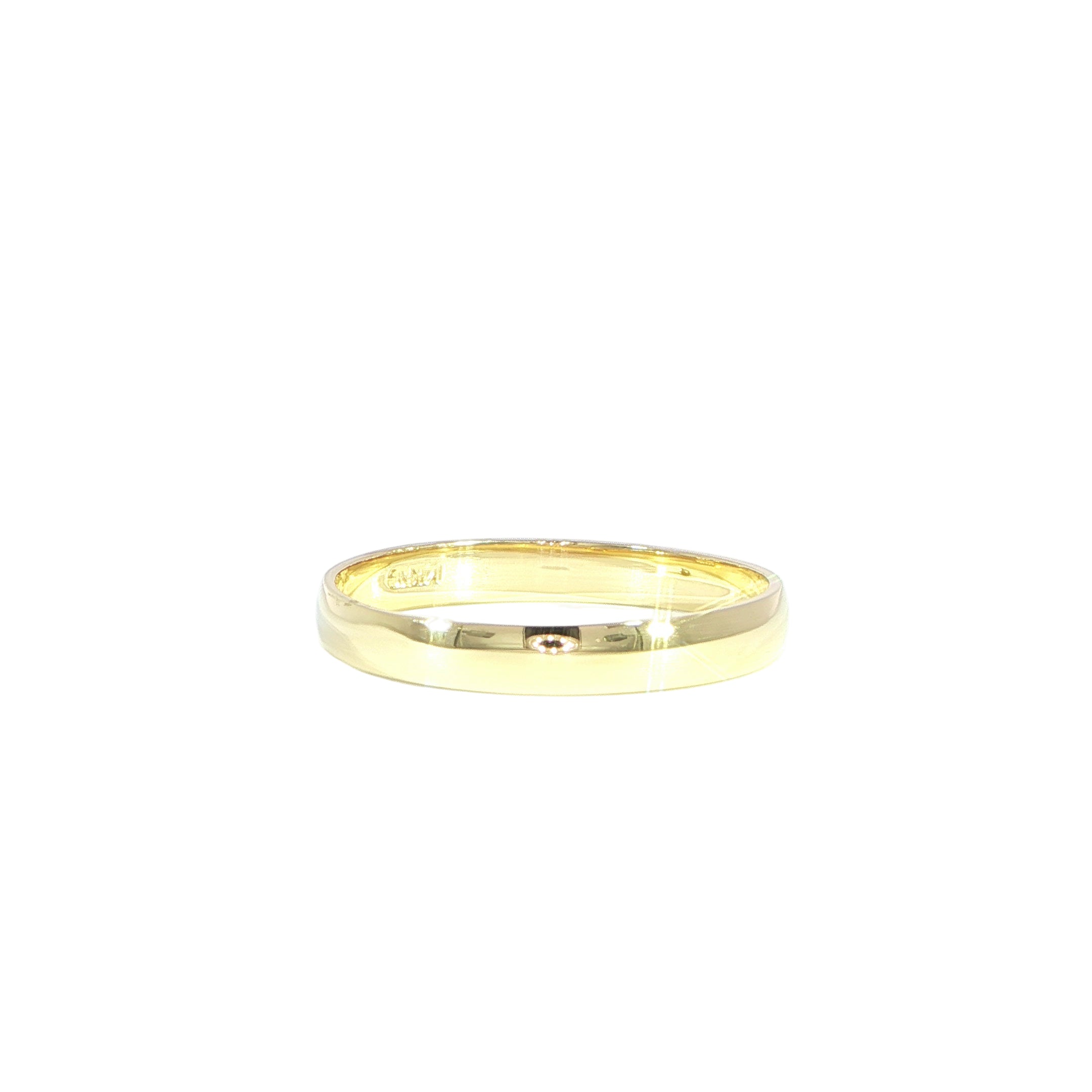 14K Gold Simple Band - 3MM,