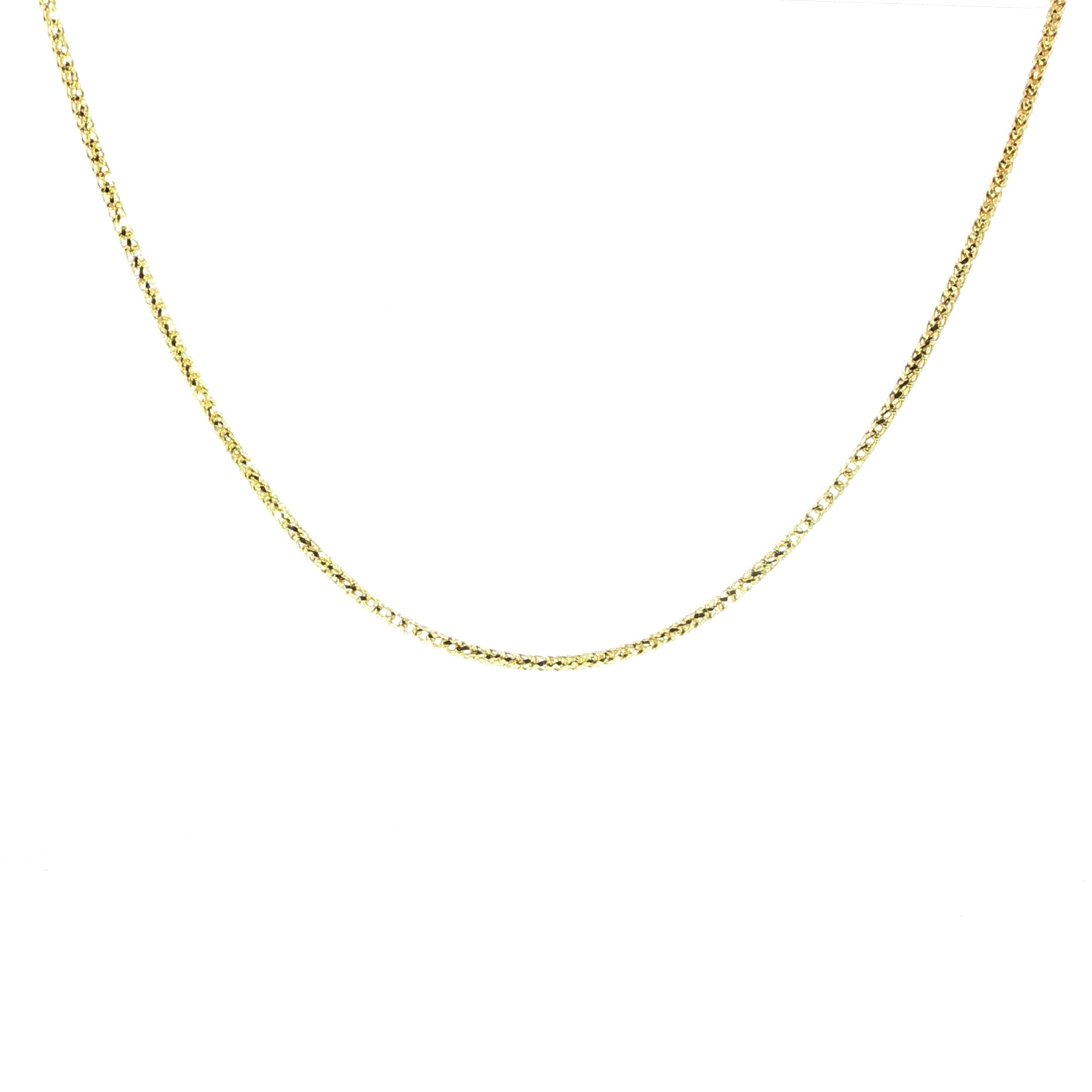 14K Gold Solid Franco Chain - 2.5MM