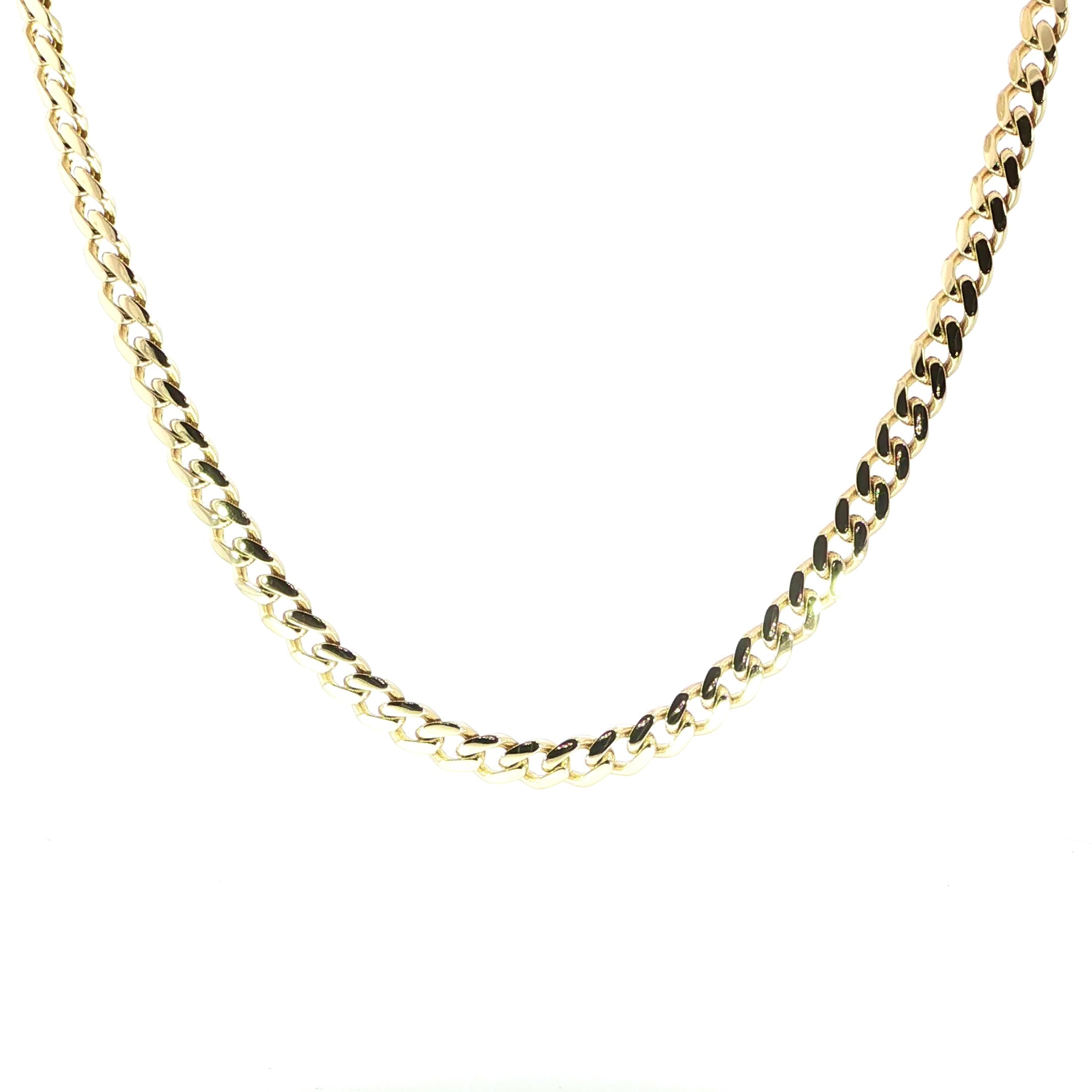 14K Yellow Gold Miami Cuban Chain – 7mm