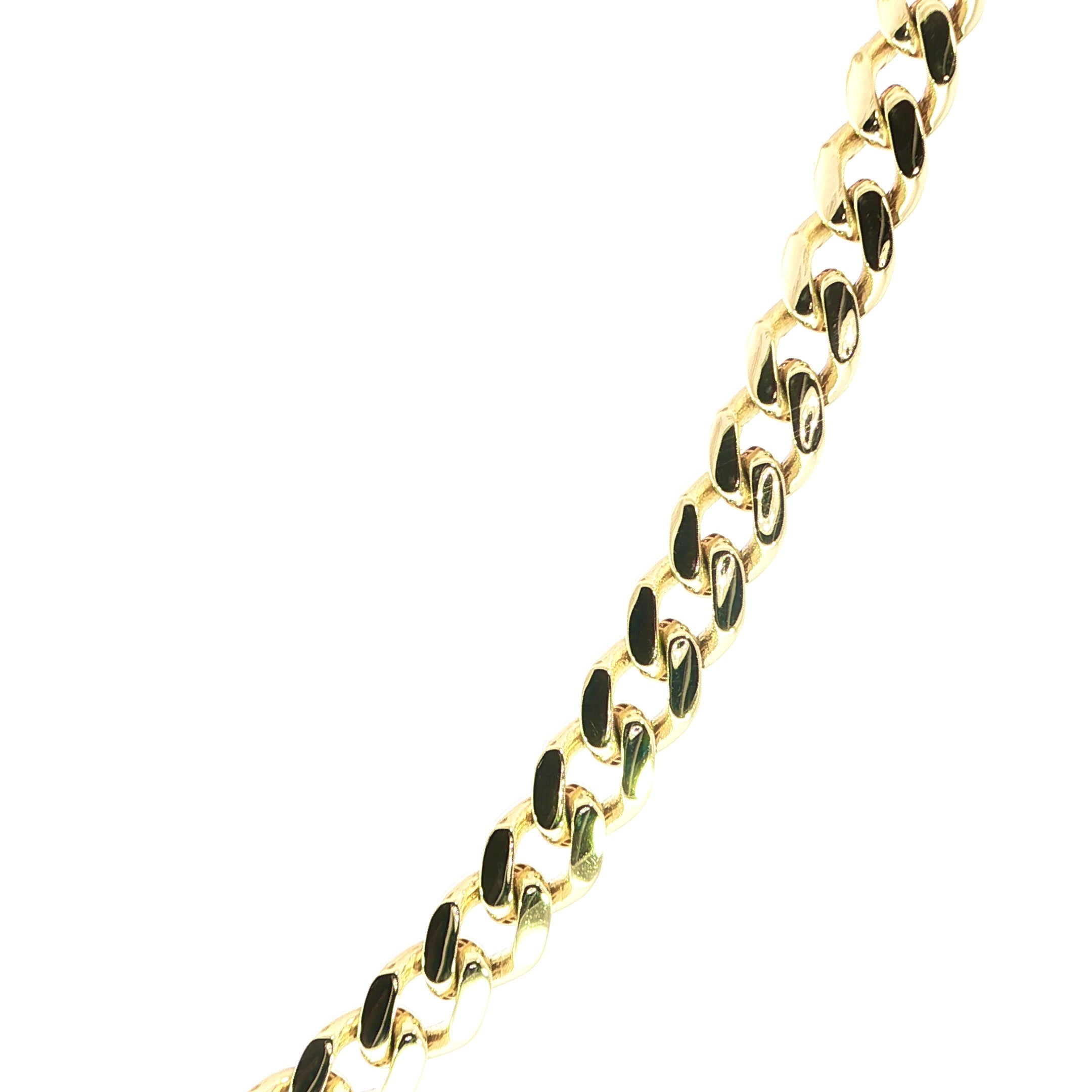 14K Yellow Gold Miami Cuban Chain – 7mm