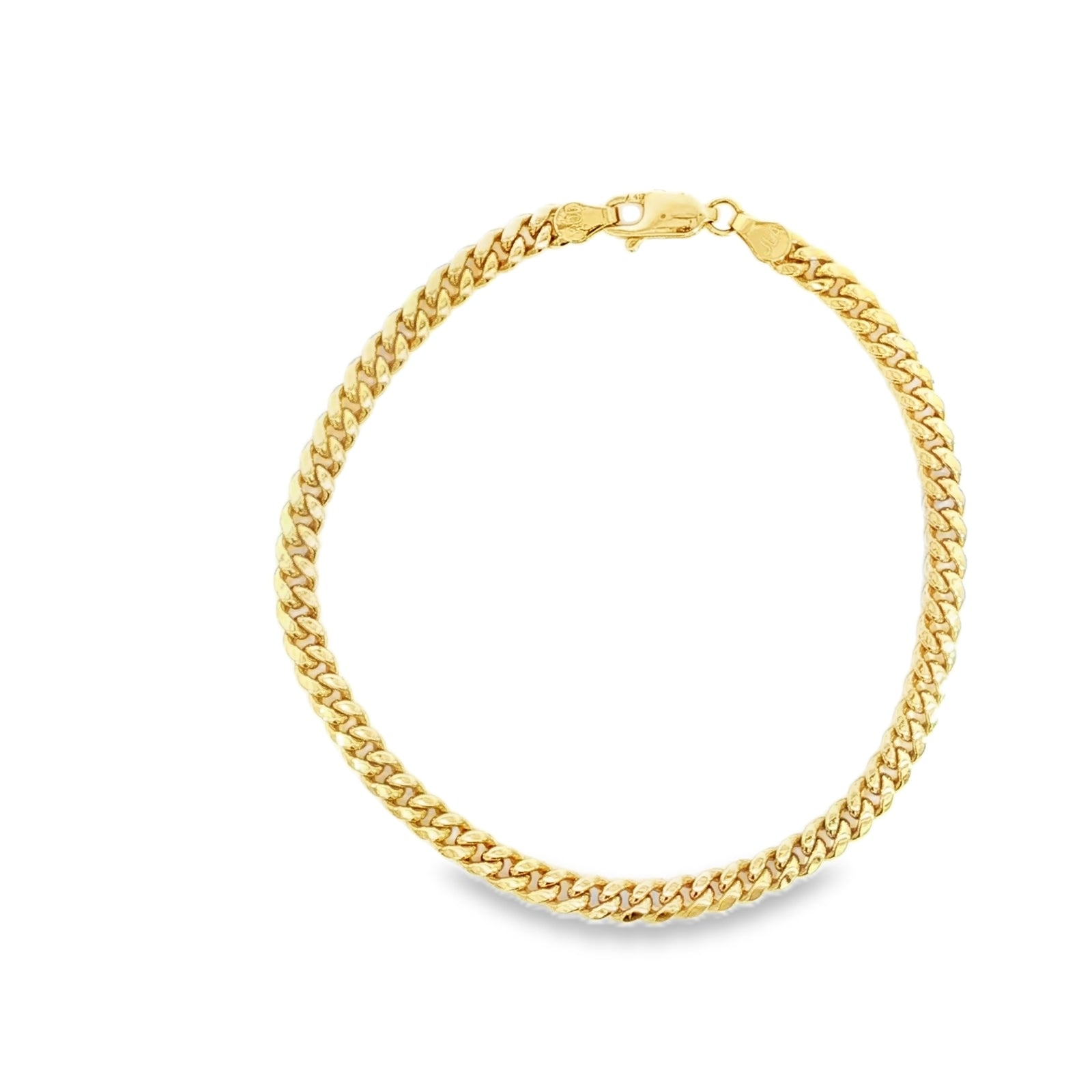 10K Gold Miami Cuban Bracelet – 4.5MM