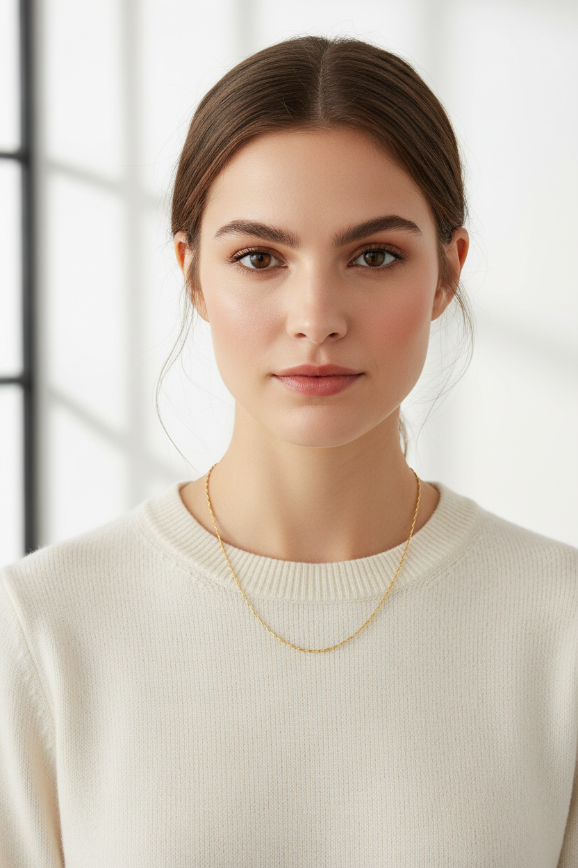 14K Yellow Gold Singapore Chain - 2MM