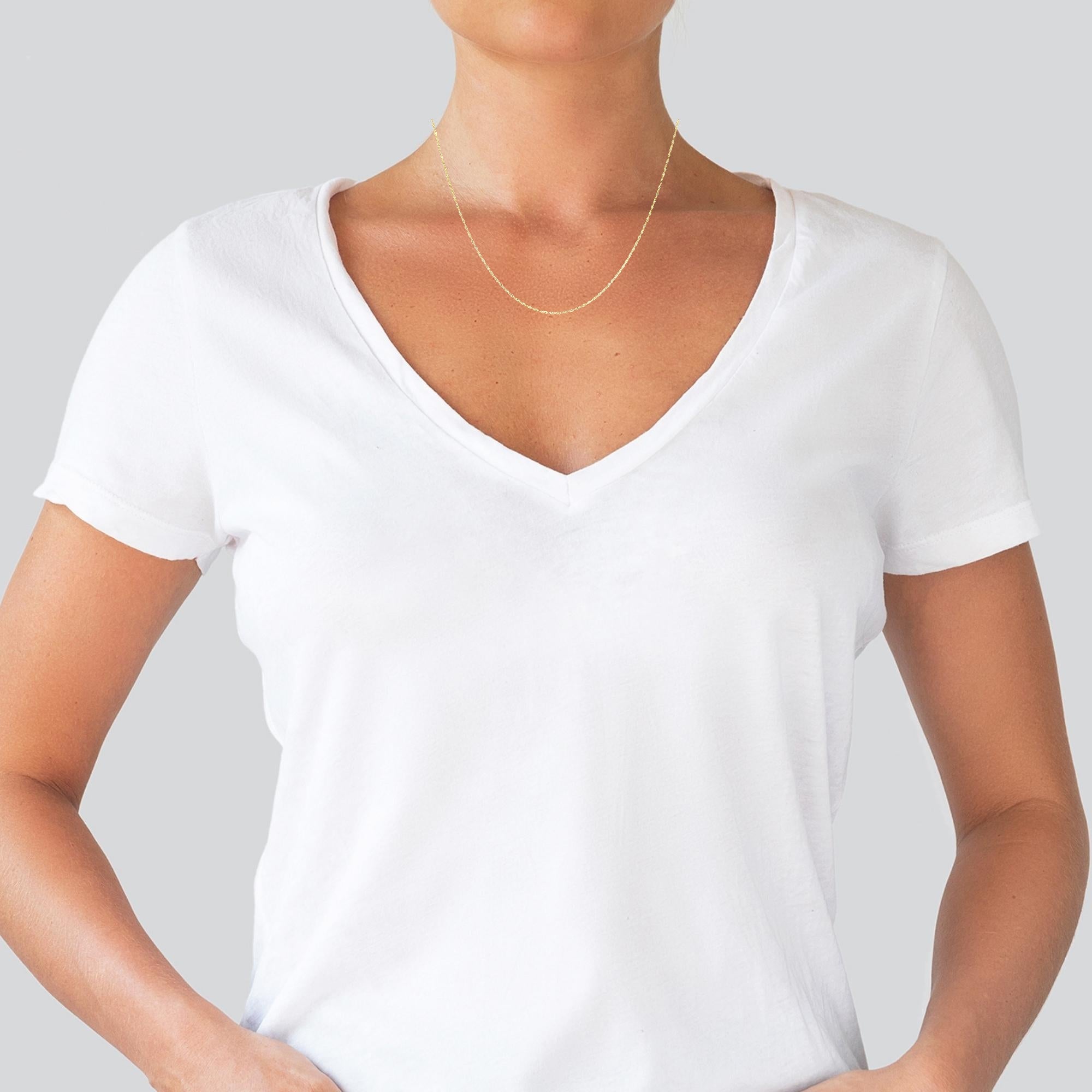 14K Singapore Chain – 1.5MM