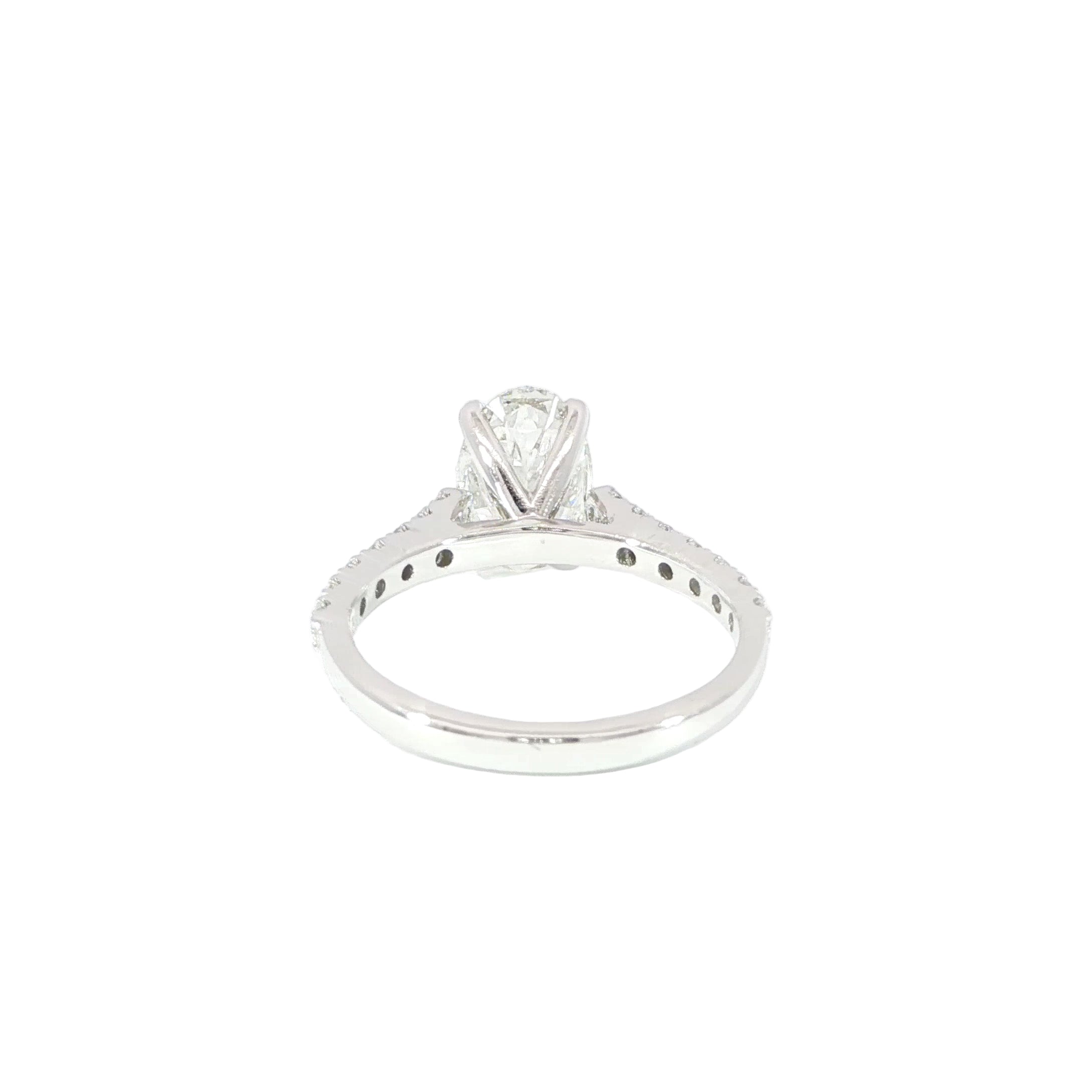 14K 2carat LG Diamond Engagement Ring - 2