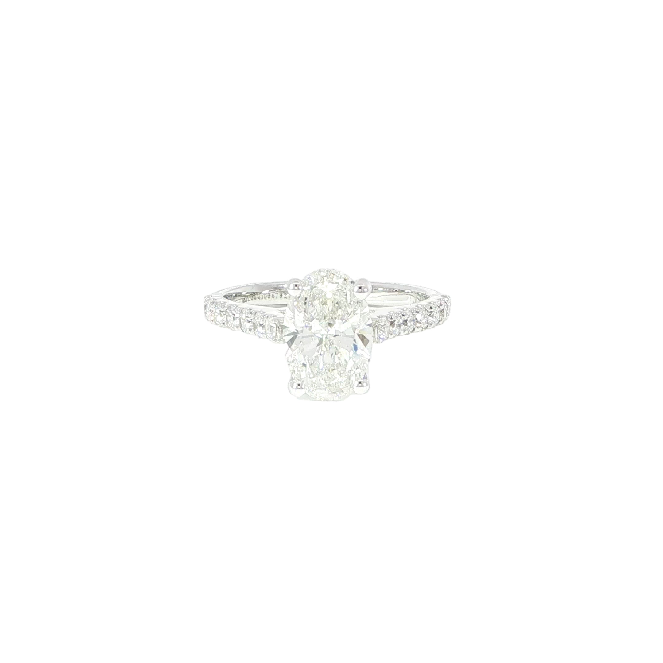 14K 2carat LG Diamond Engagement Ring - 2