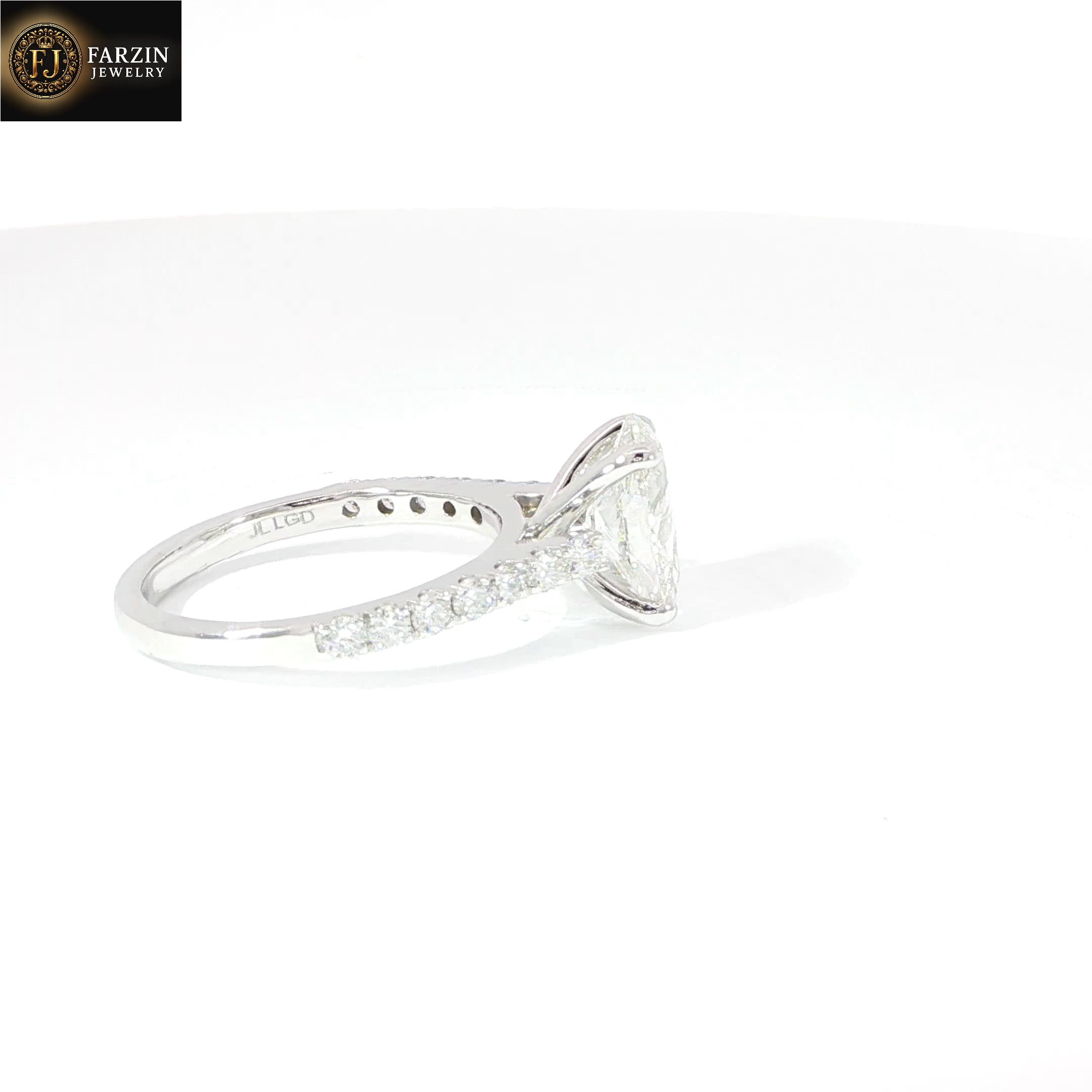 14K 2carat LG Diamond Engagement Ring - 2