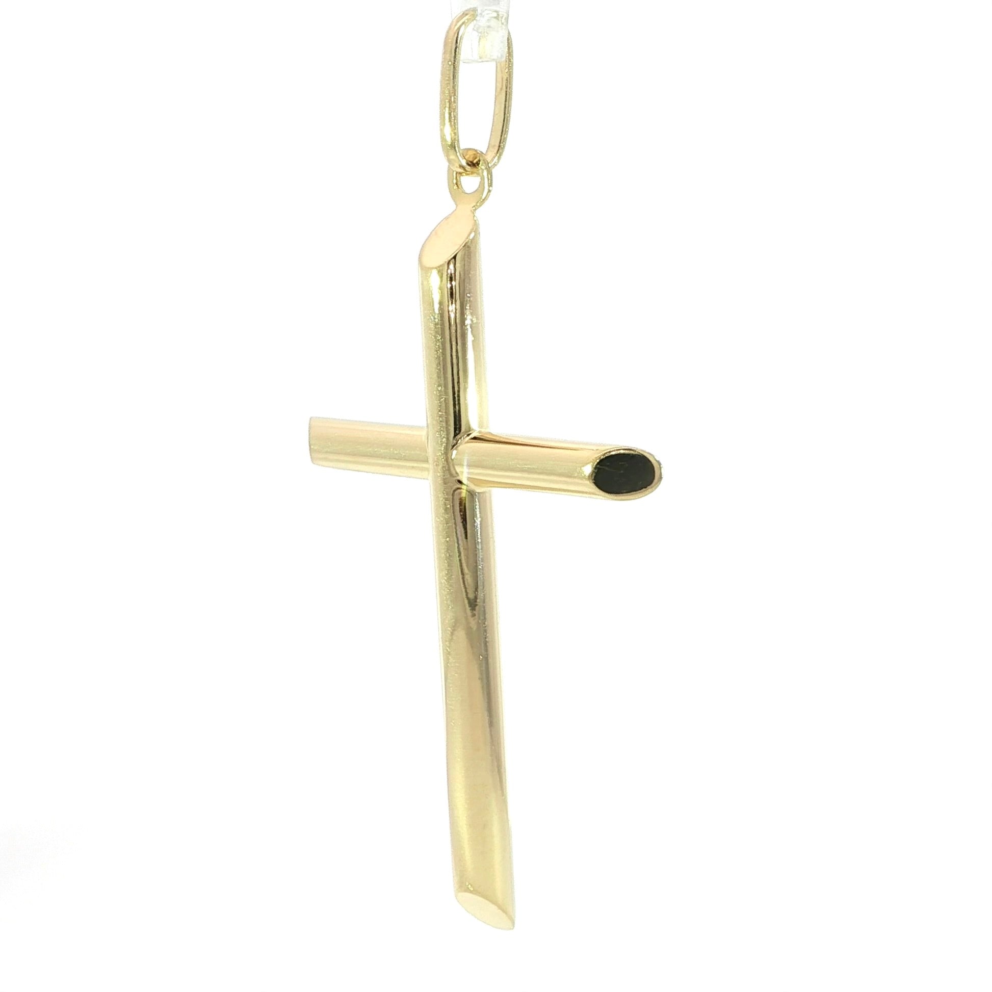 10K Yellow Gold Cross Pendant