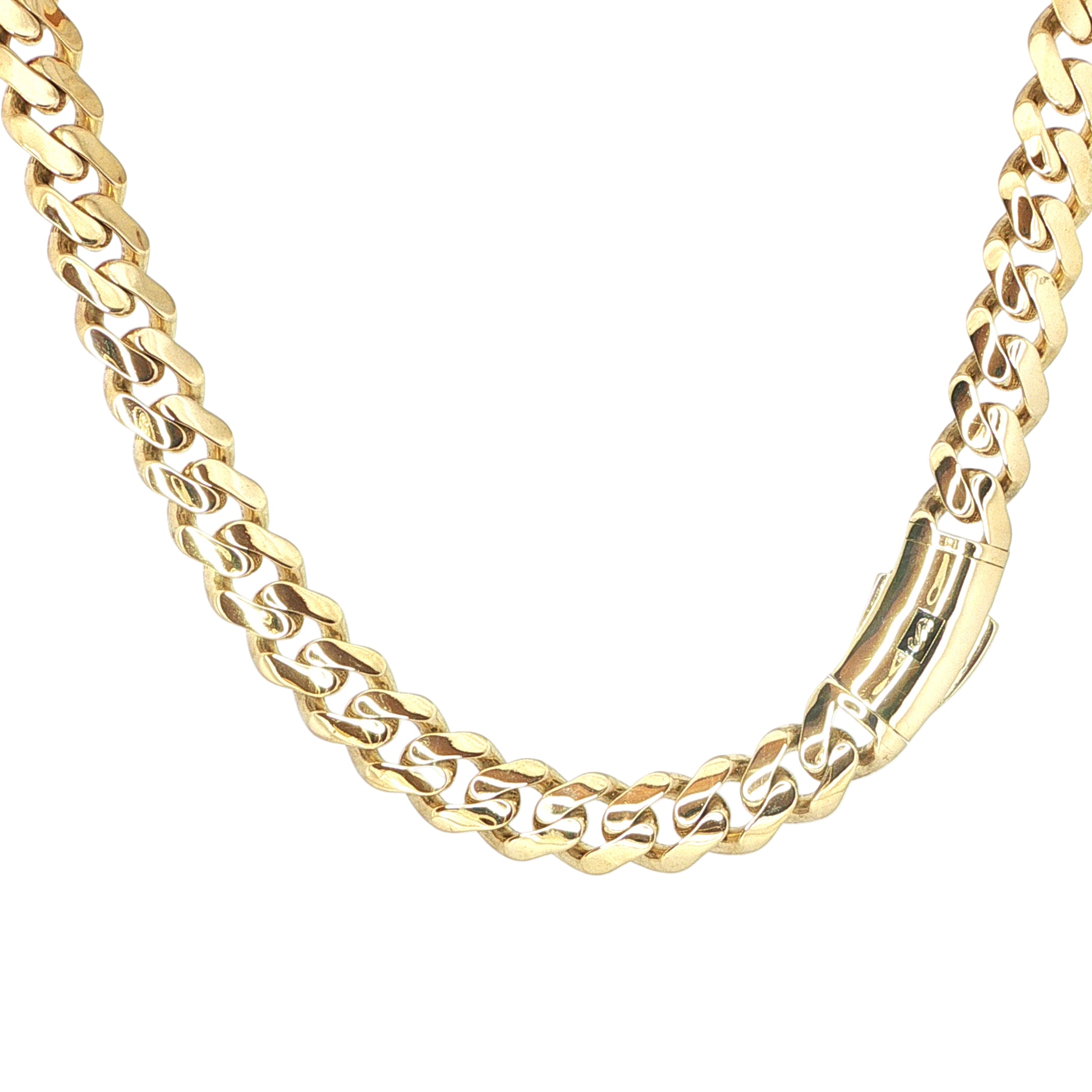 10K Gold Monaco Cuban Chain - 15MM