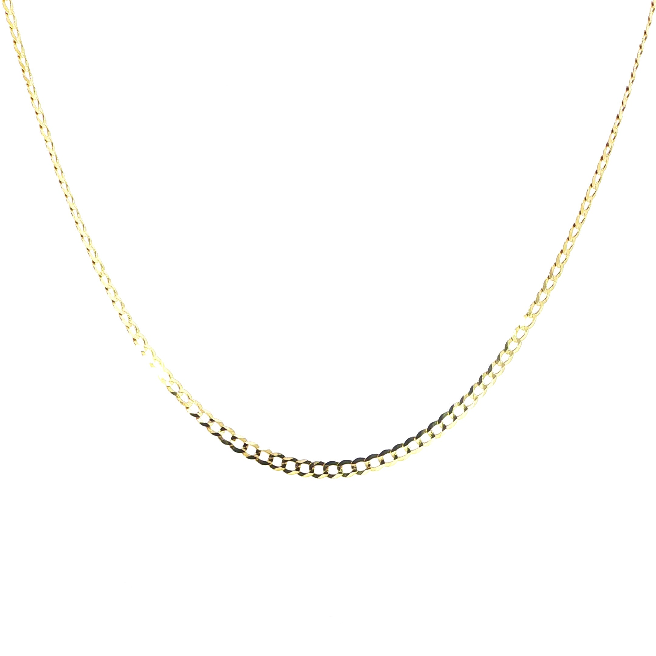 14K Solid Cuban Link Chain - 3.8 MM