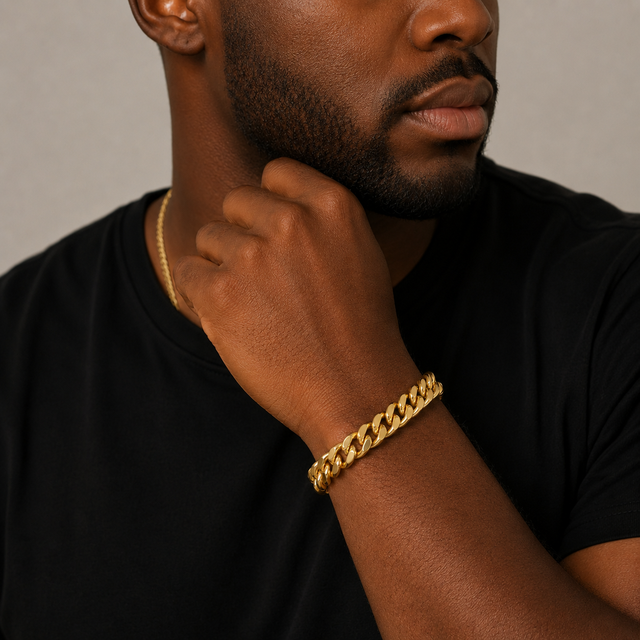 Classic Miami Cuban Bracelet 6MM Yellow Gold