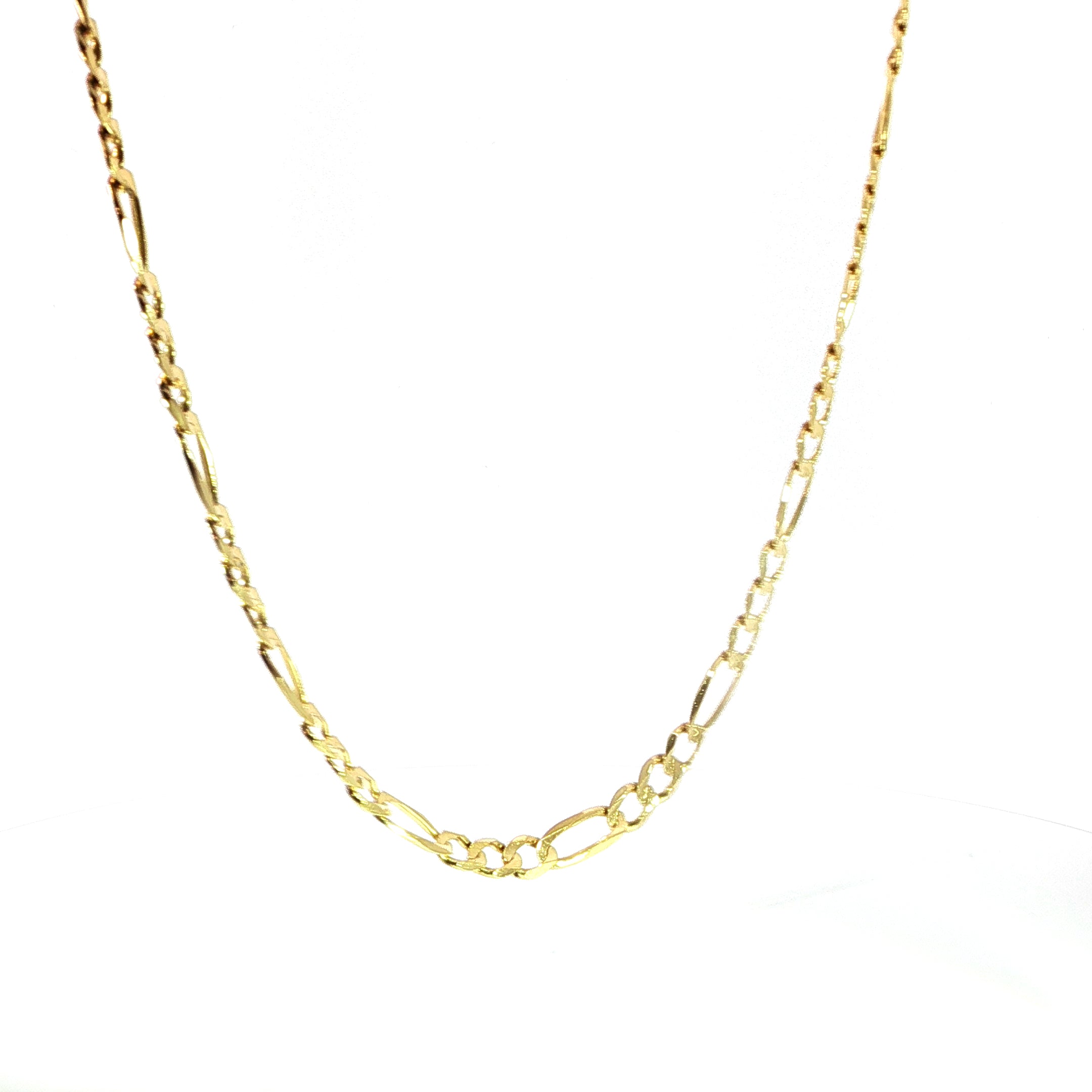 10K Figaro Chain - 6MM