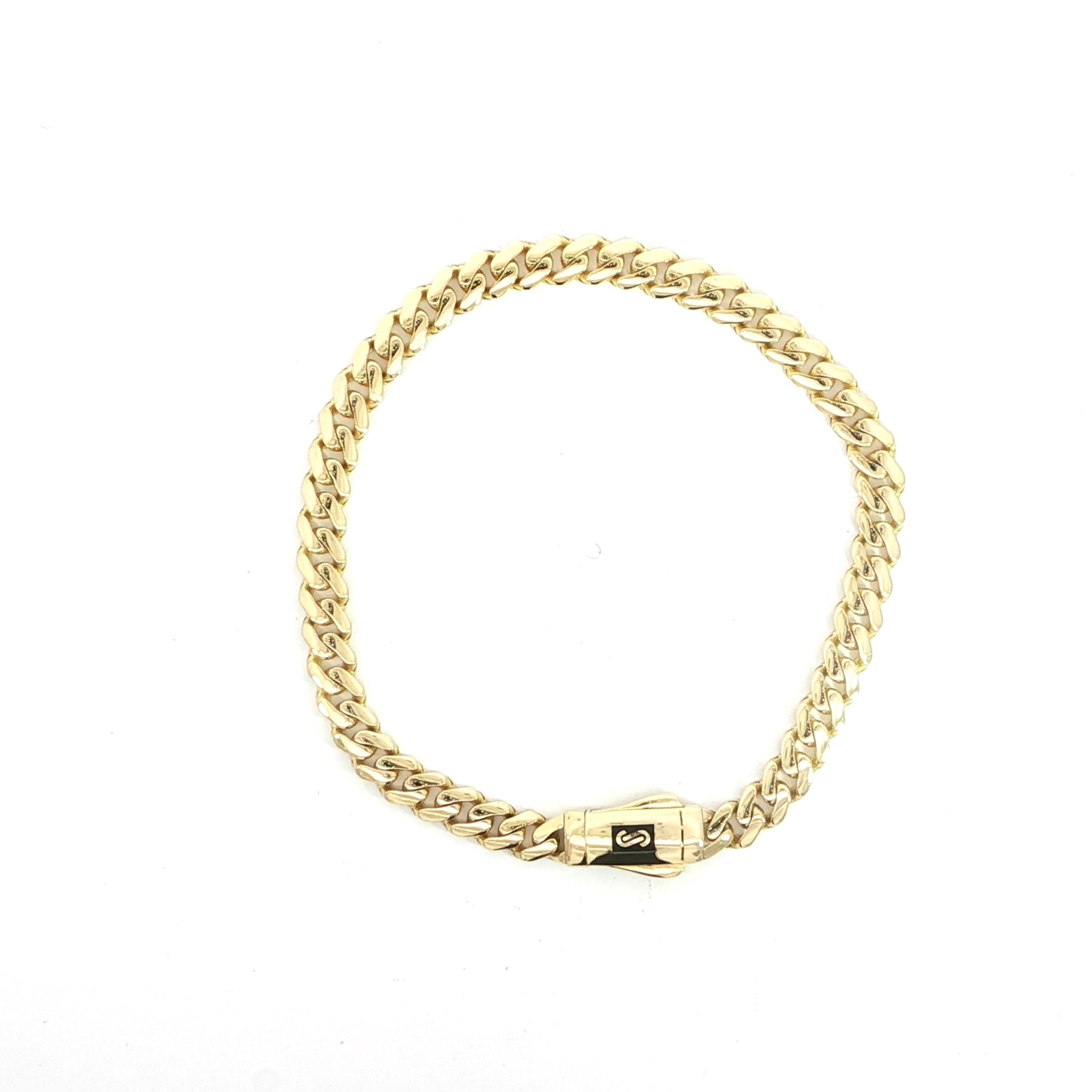 10K Monaco Bracelet - 5MM
