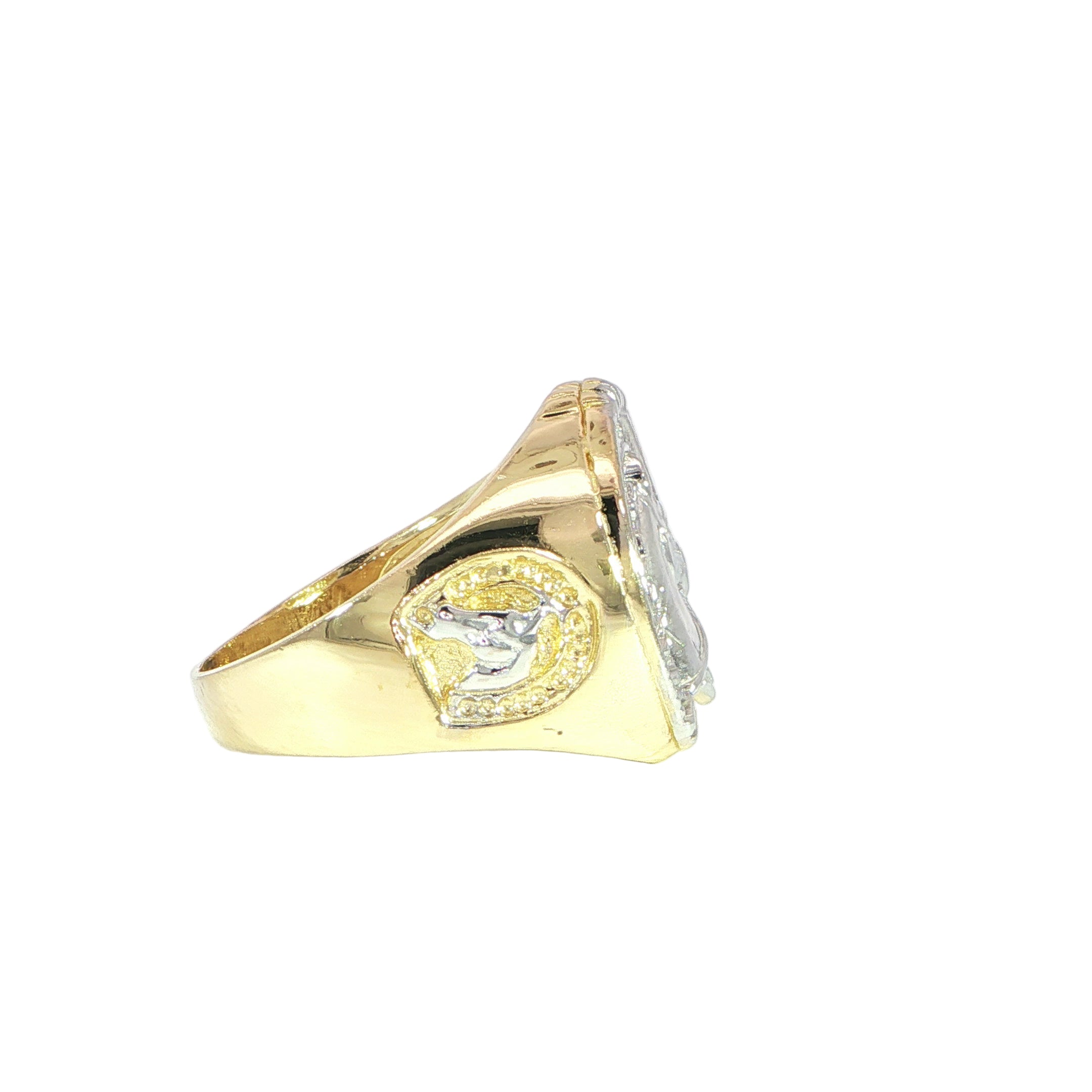 mens-horse-horseshoe-gold-ring-side