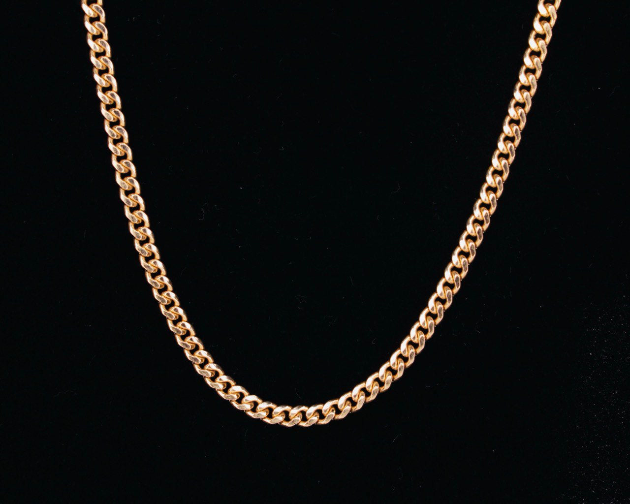 14K solid mini Miami Cuban 2.9mm