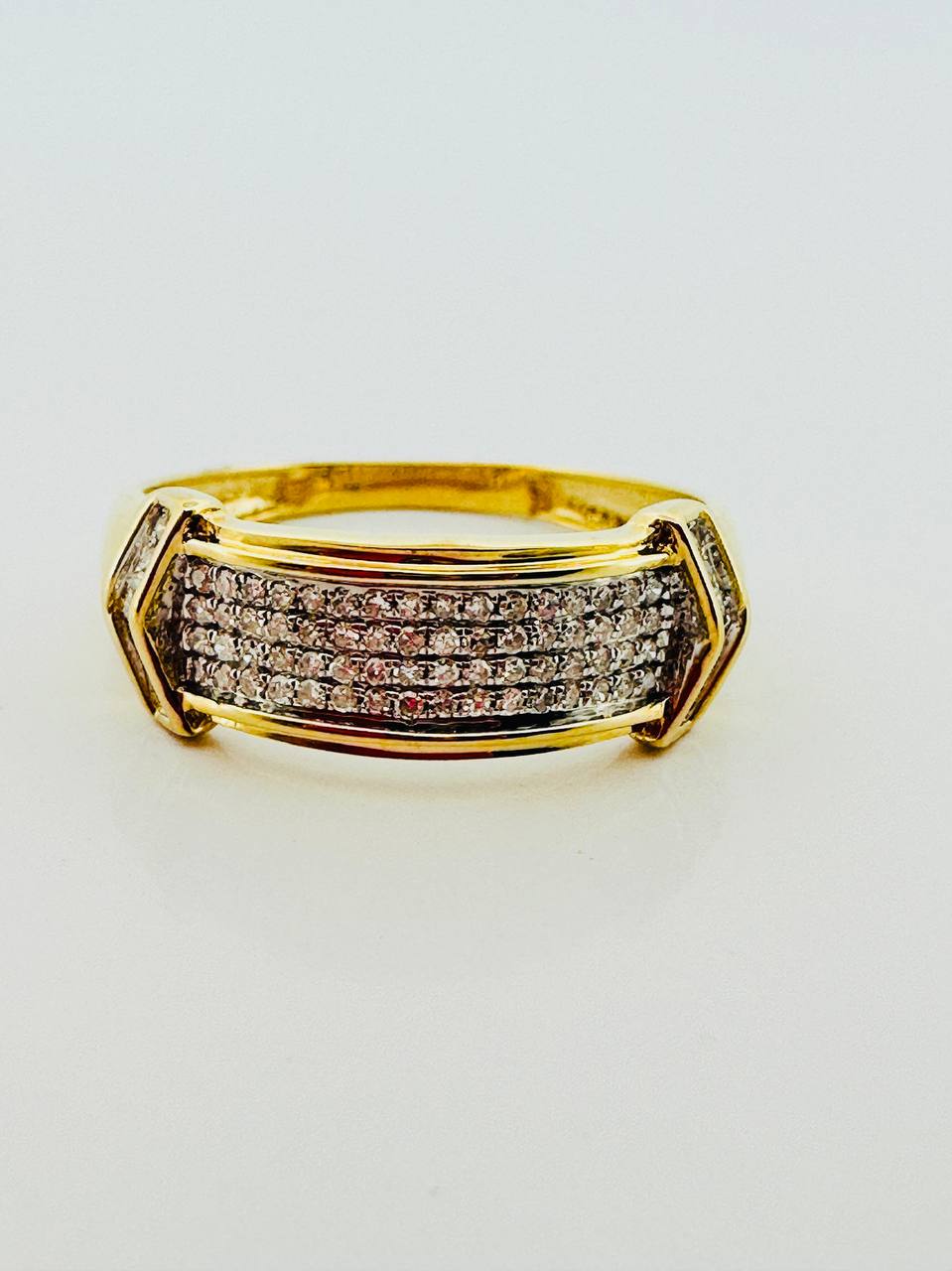 10K Diamond Band - 1