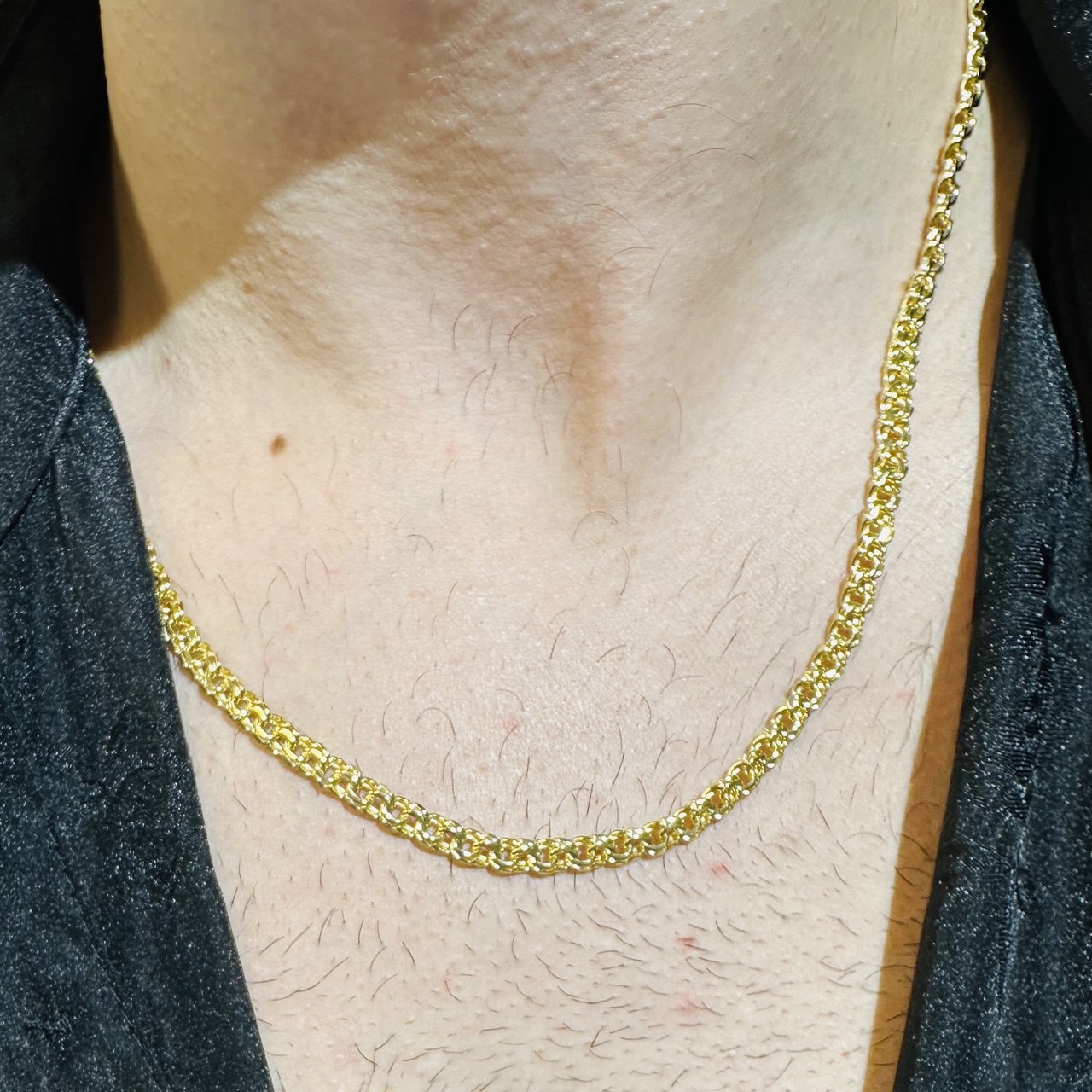 10K Yellow Gold 5mm Chino Chain