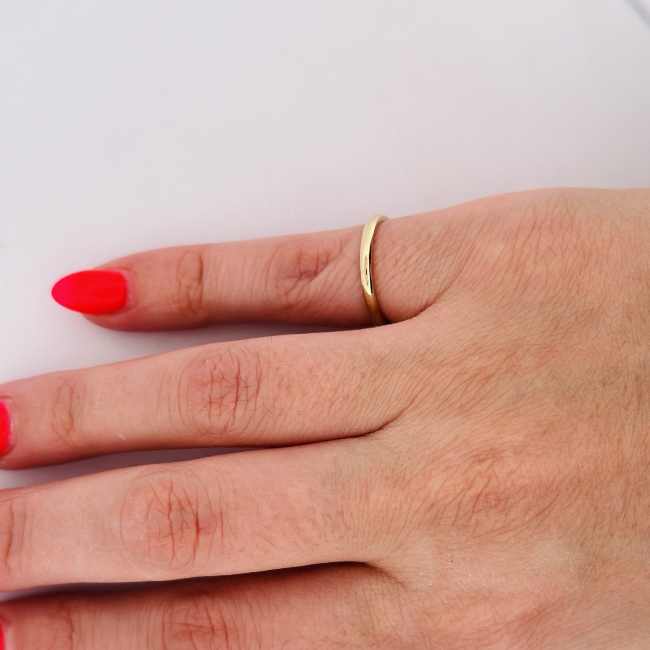 14K Yellow Gold Classic Band - 2MM