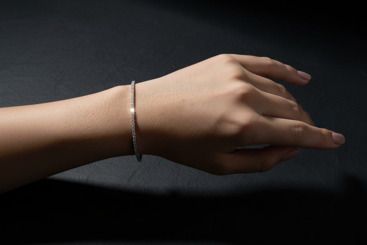 14K Diamond Tennis Bracelet – 2.3mm