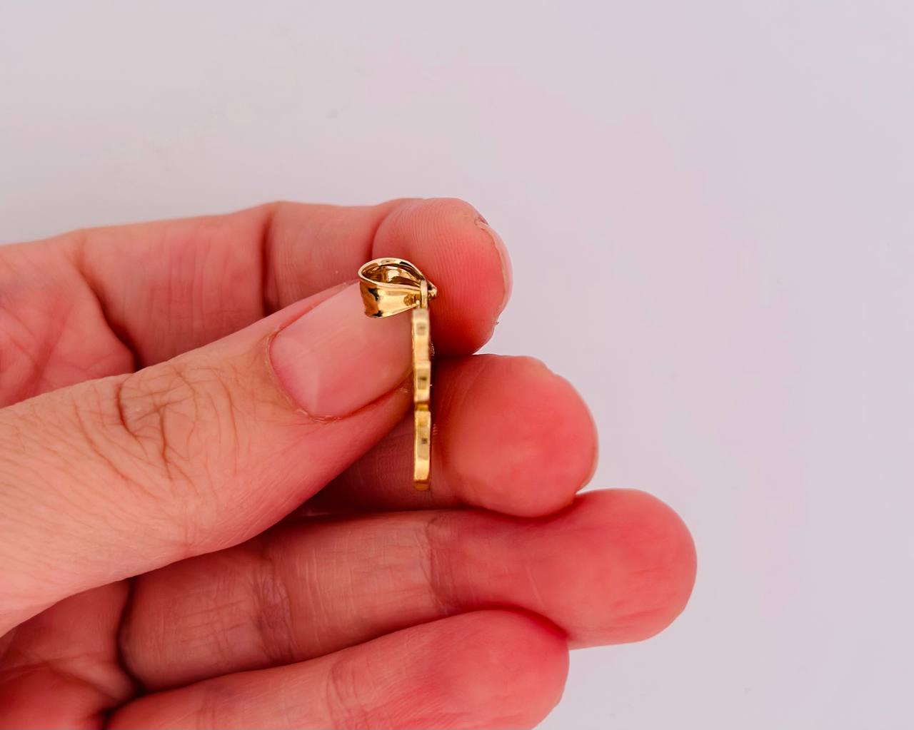 14K Butterfly Pendant with Diamonds