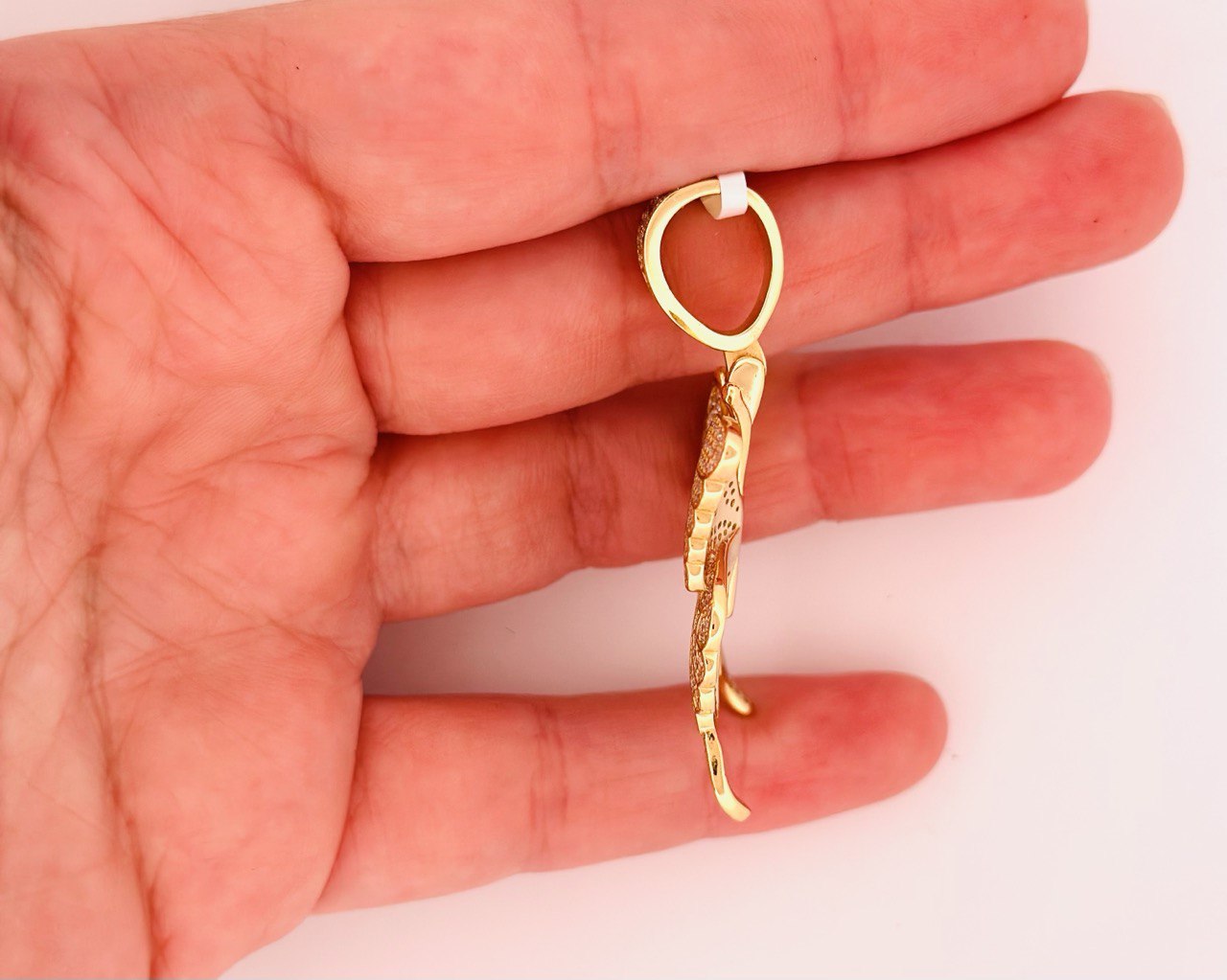 Sterling Silver Butterfly Pendant with VVS Moissanite - 2.65 Carat