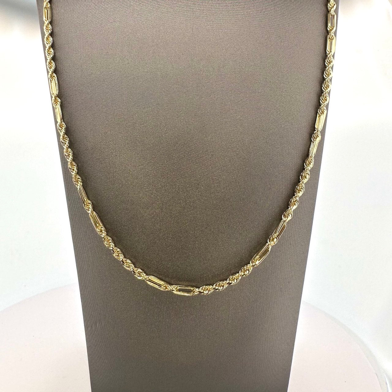 14K Yellow Gold Solid Milano Chain - 2.5MM