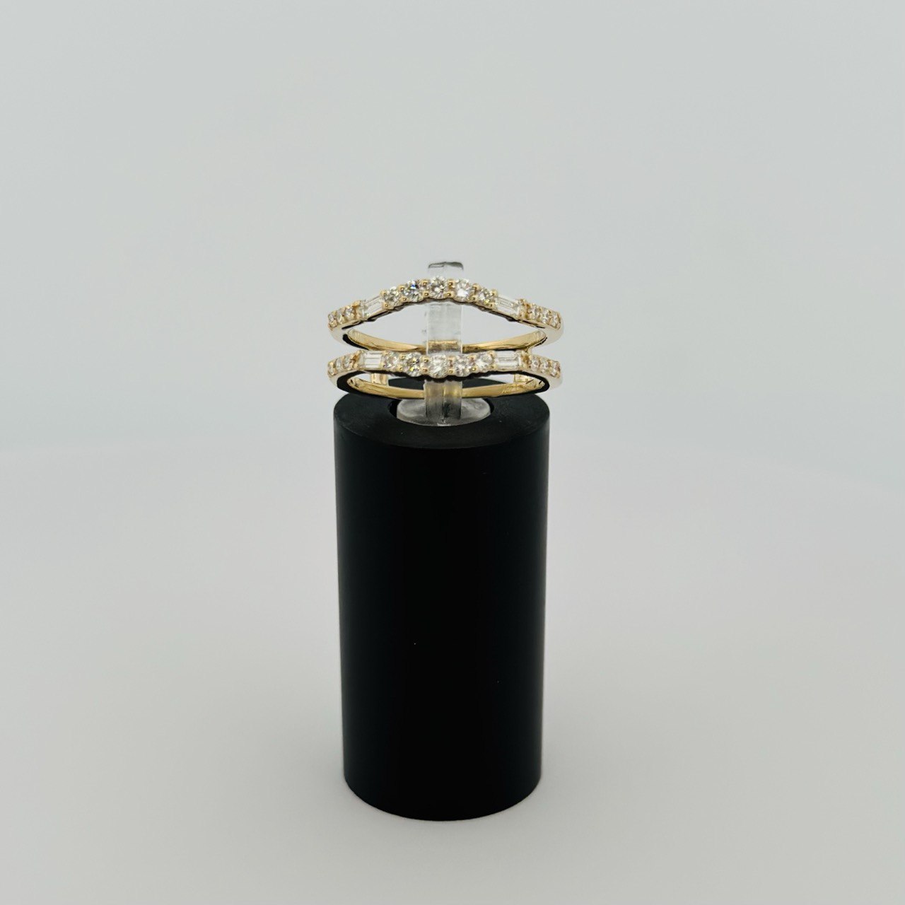 14K Gold Diamond Ring Jacket - 0.50ctw