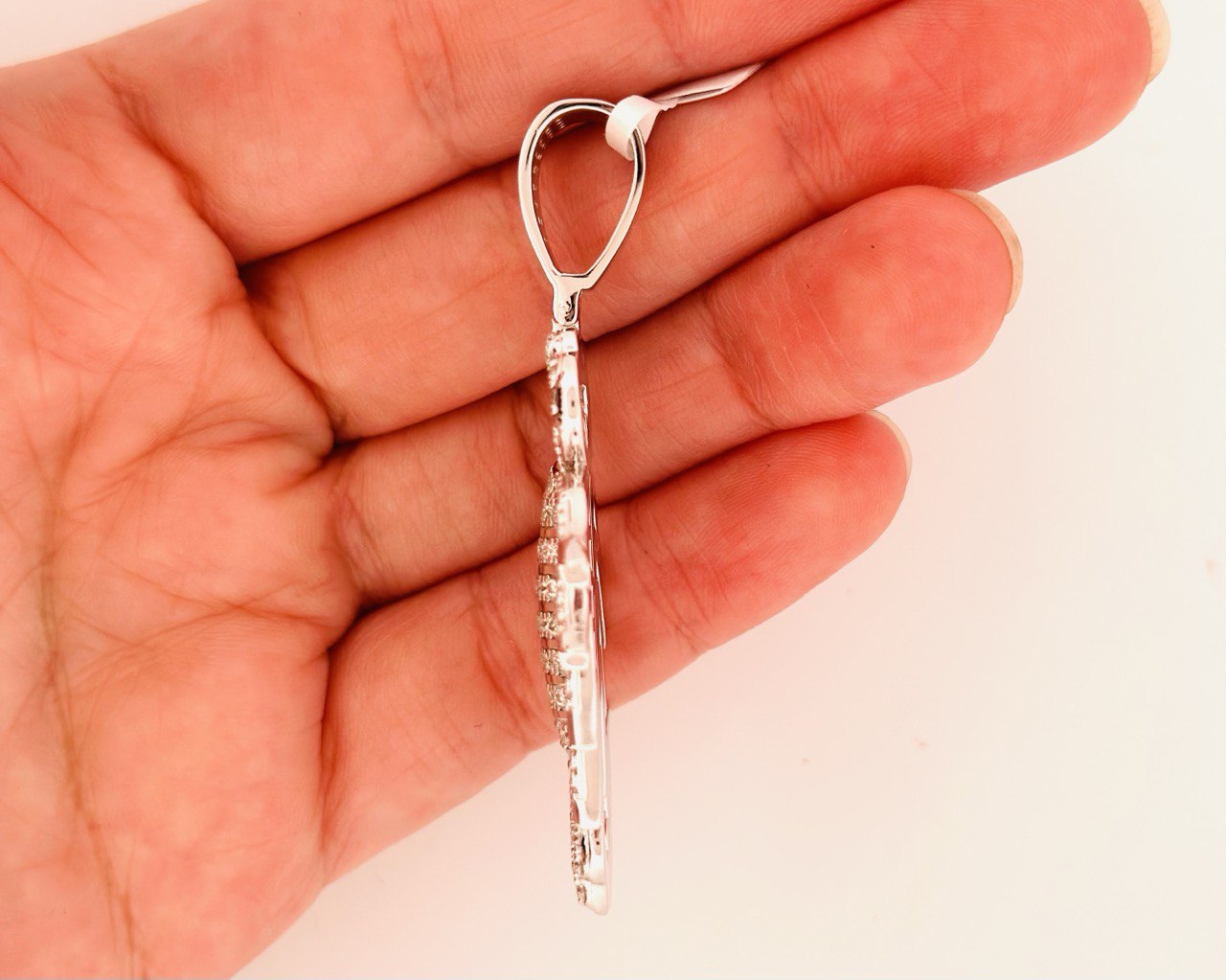 Sterling Silver Scorpion Pendant with VVS Moissanite - 2.54 Carat,