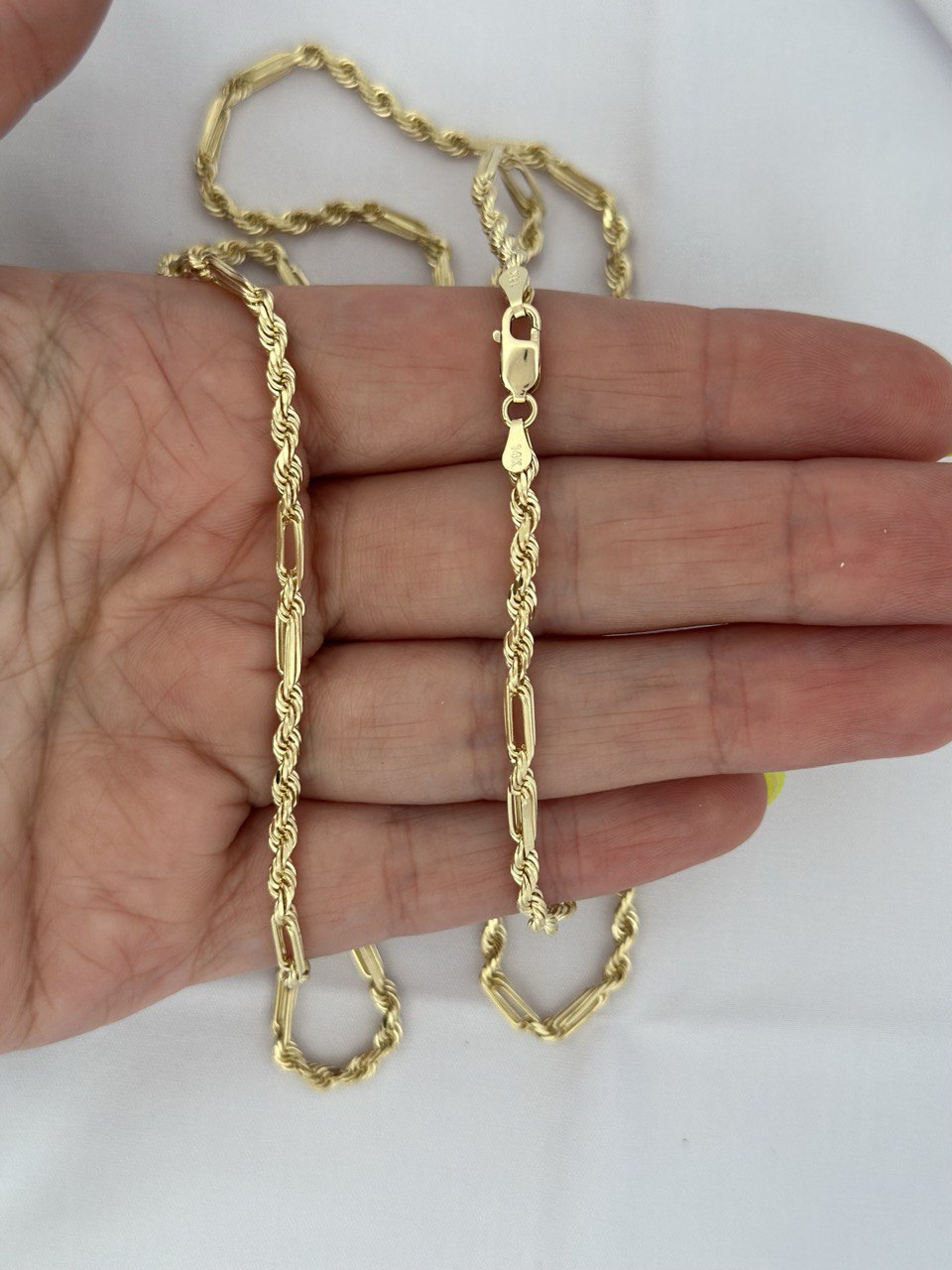 14K Yellow Gold Solid Milano Chain - 2.5MM
