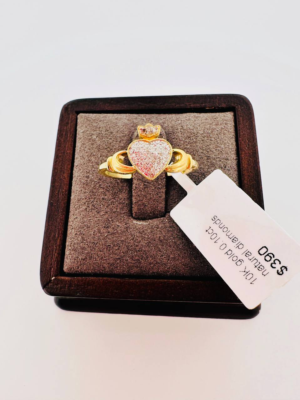 10K Diamond Engagement Ring - 2