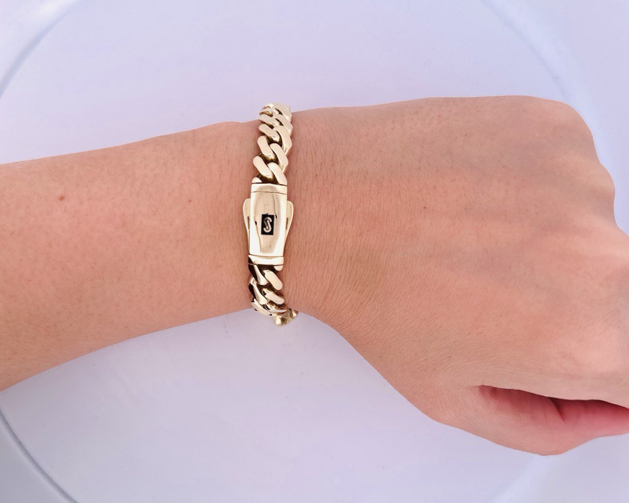 10K Monaco Bracelet - 9MM