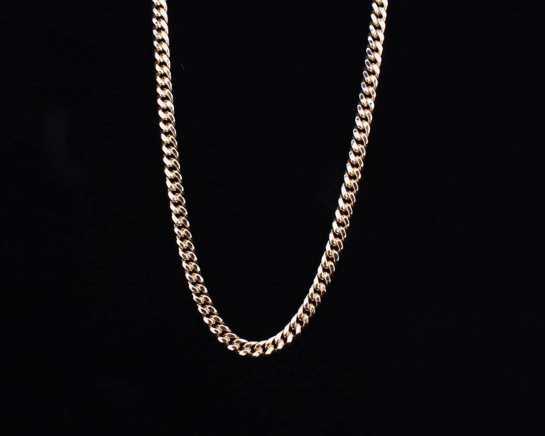 14K Gold Miami Cuban Chain Necklace - 6MM