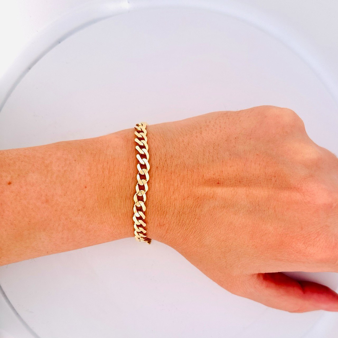 10K Yellow Gold Monaco Miami Cuban Bracelet - 6.5MM