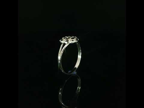 10K yellow gold nugget ring highlighting polished facets across its circular face.