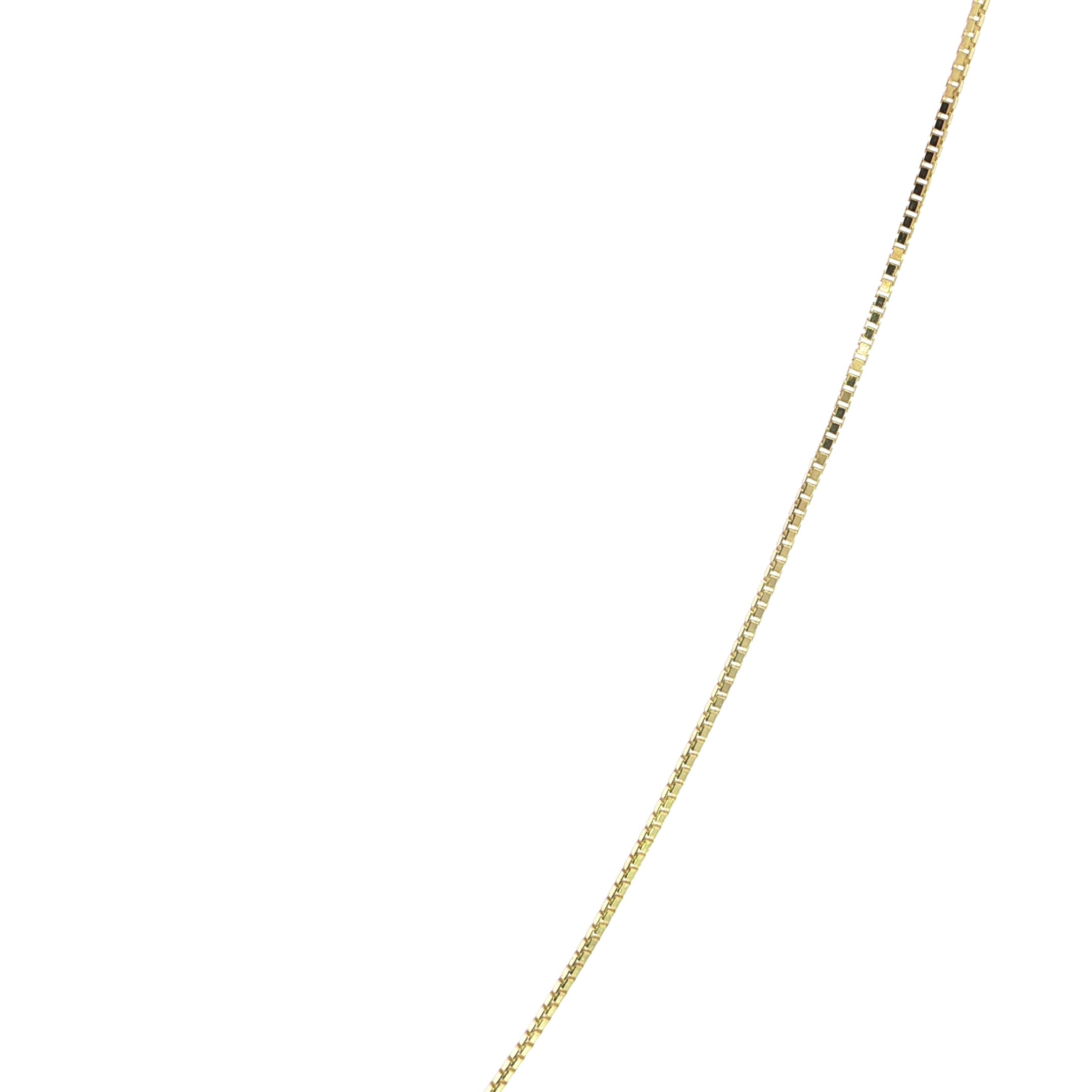 14K Gold Box Chain 1mm