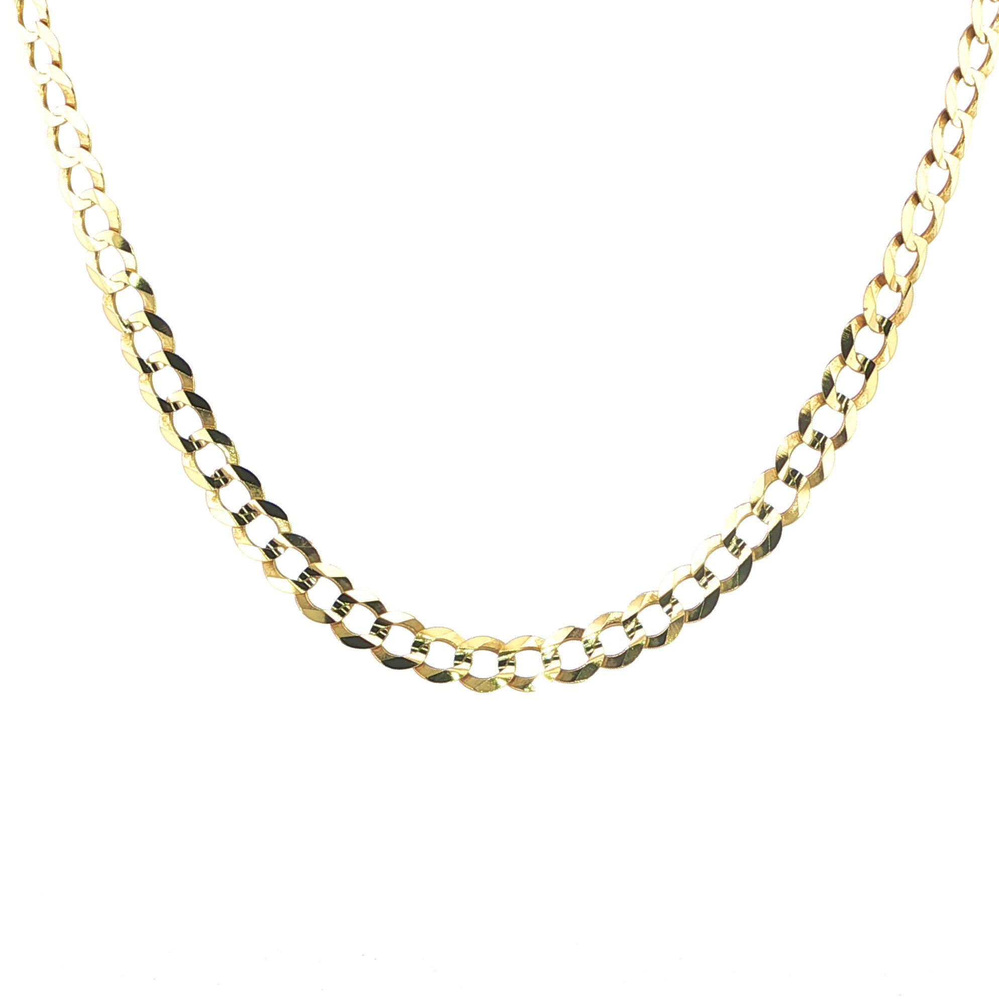 10K Solid Cuban Link Chain - 8.5MM