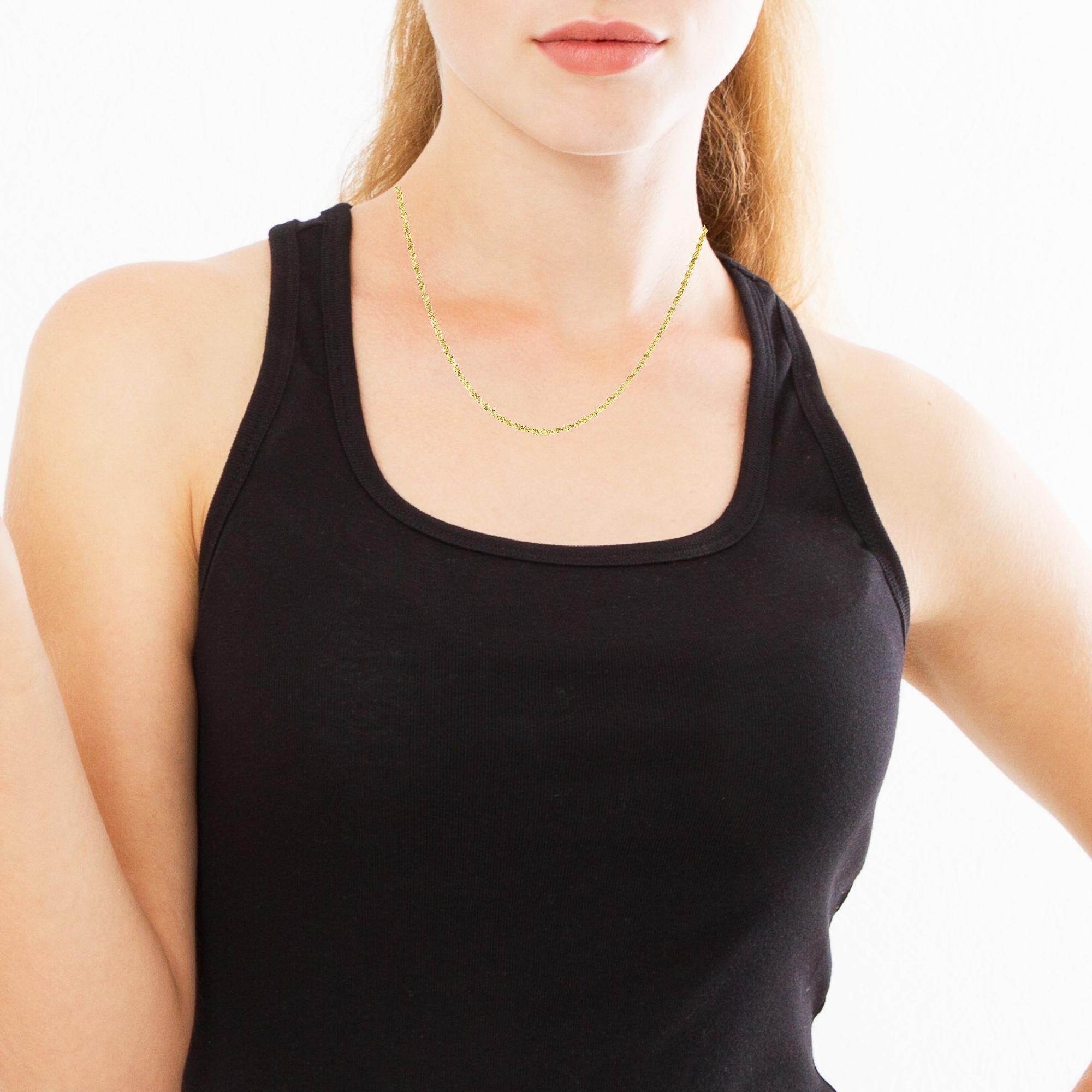 10K Rope Chain – 3MM