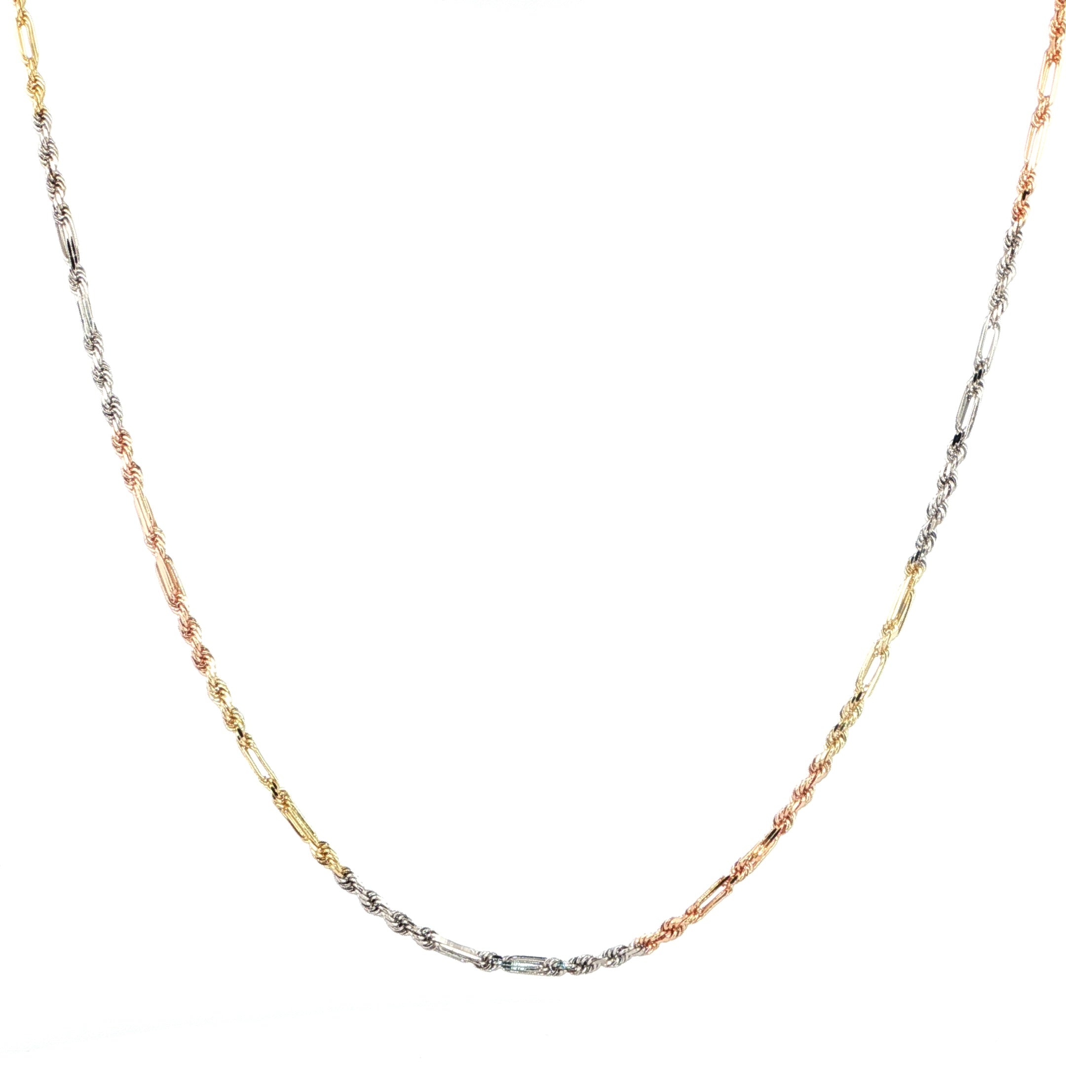 14K Solid Milano Chain - 3.2MM