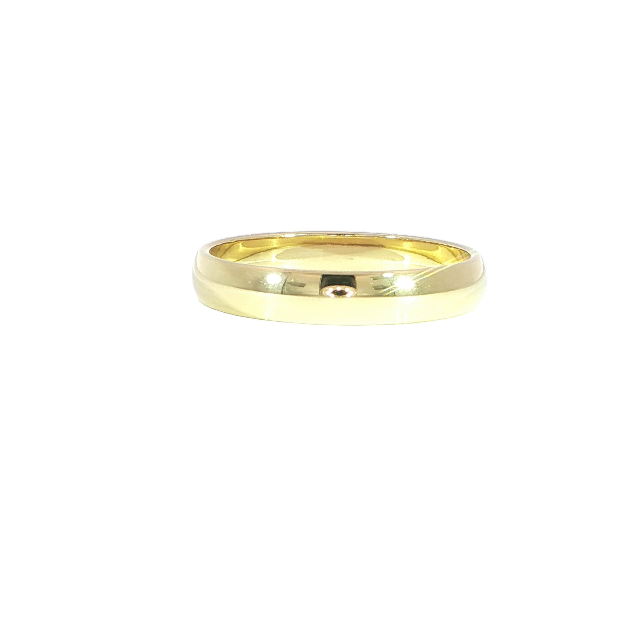 14K Solid Yellow Gold Comfort Fit Band - 5MM