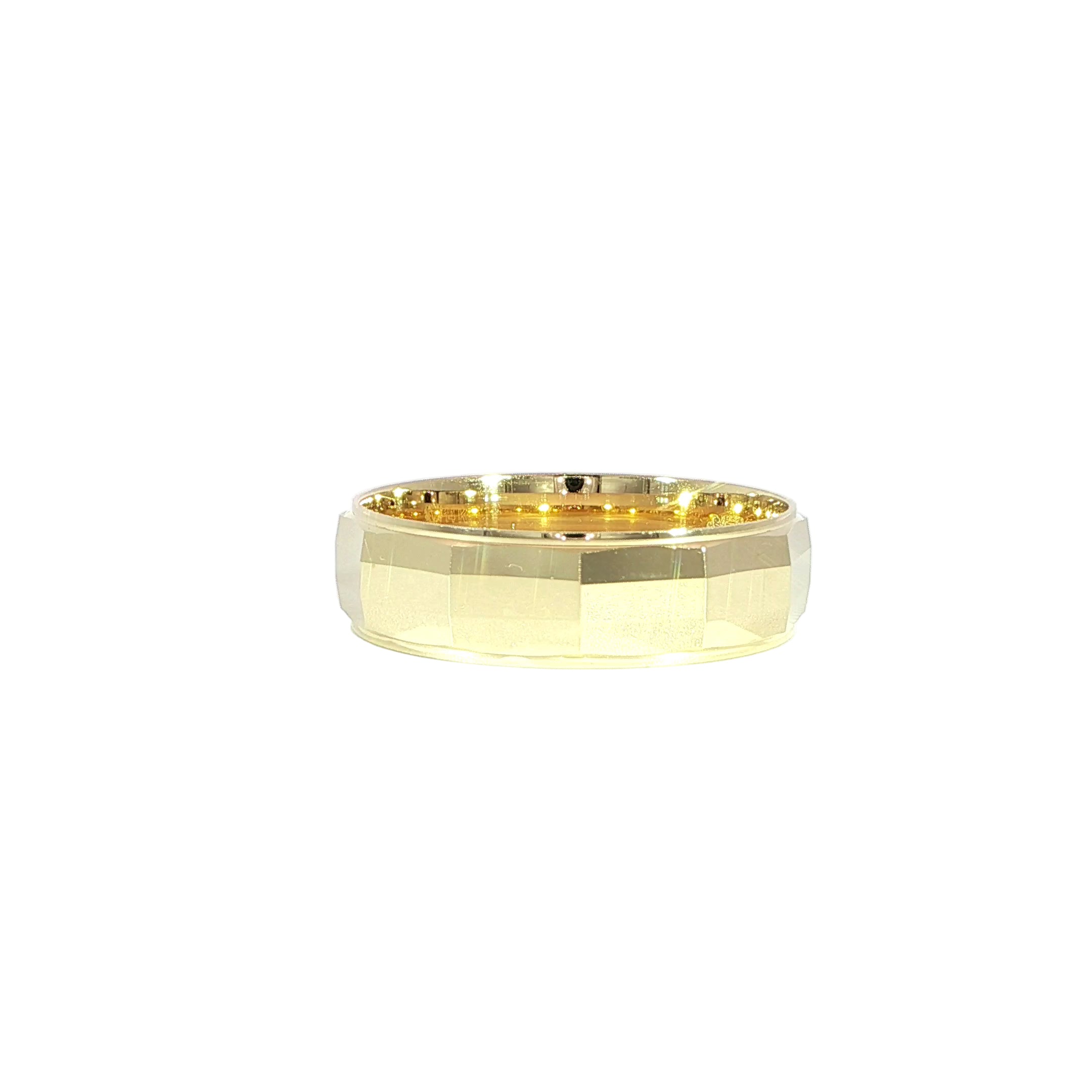14K Yellow Gold Solid Band