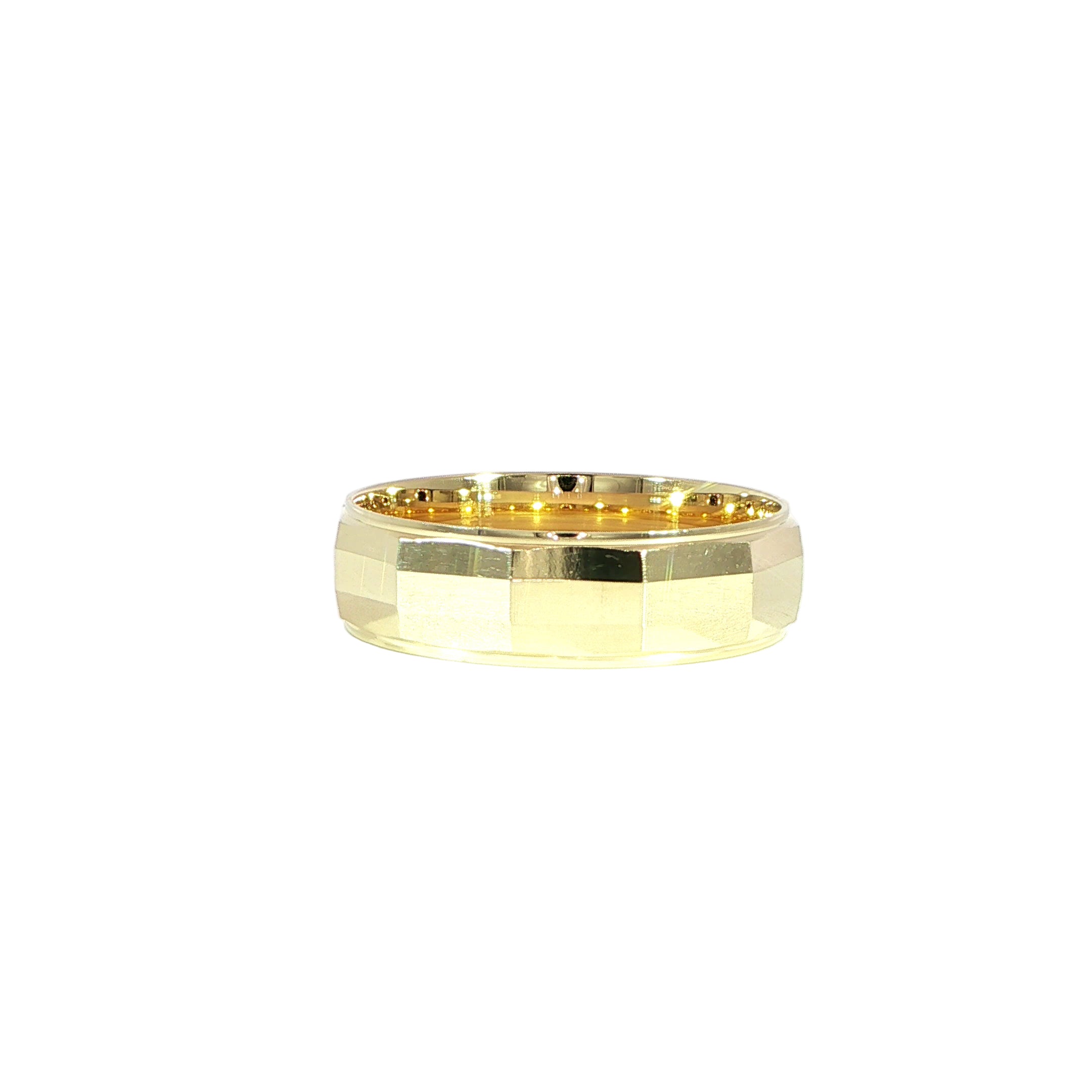 14K Yellow Gold Solid Band
