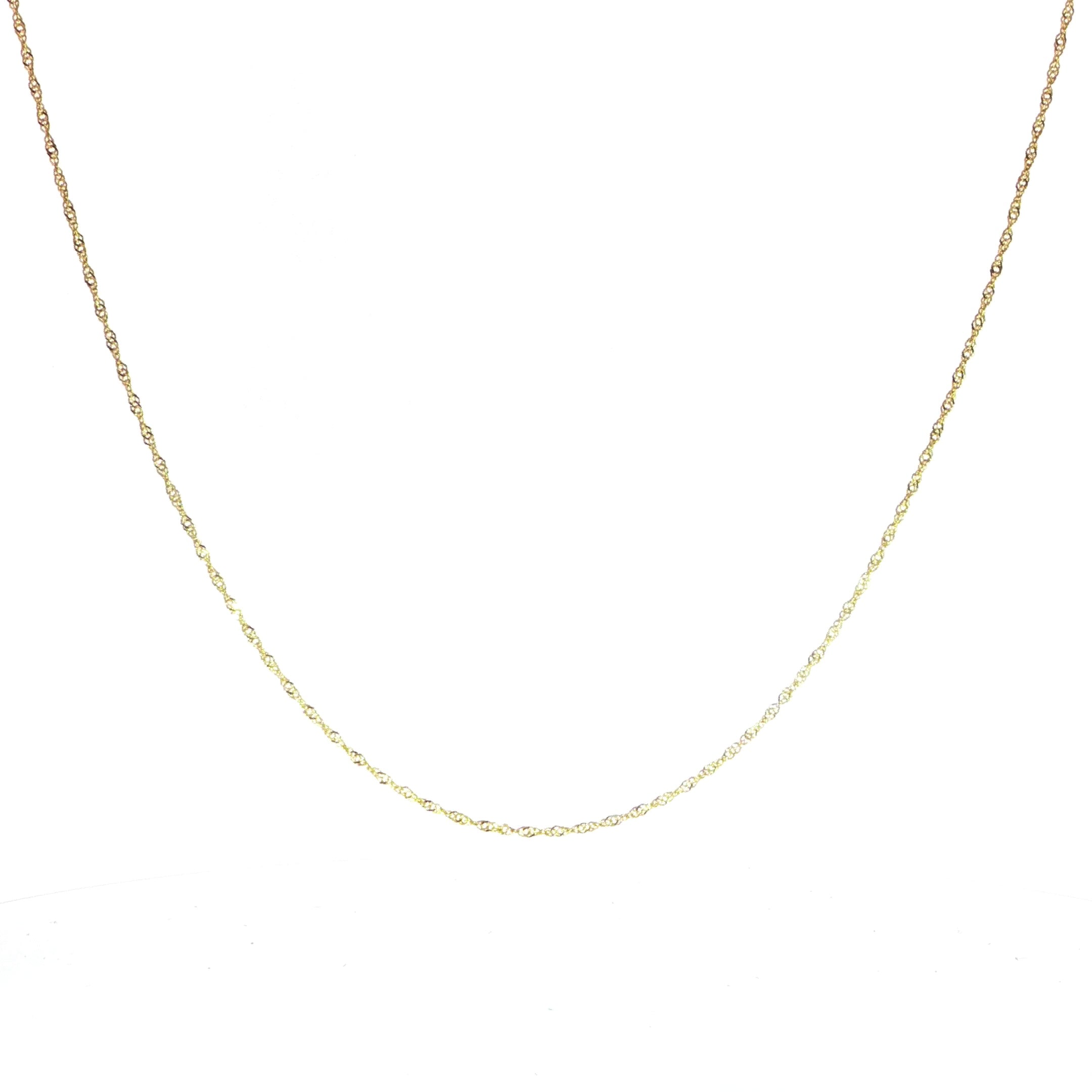 14K Gold Singapore Chain - 1.5MM